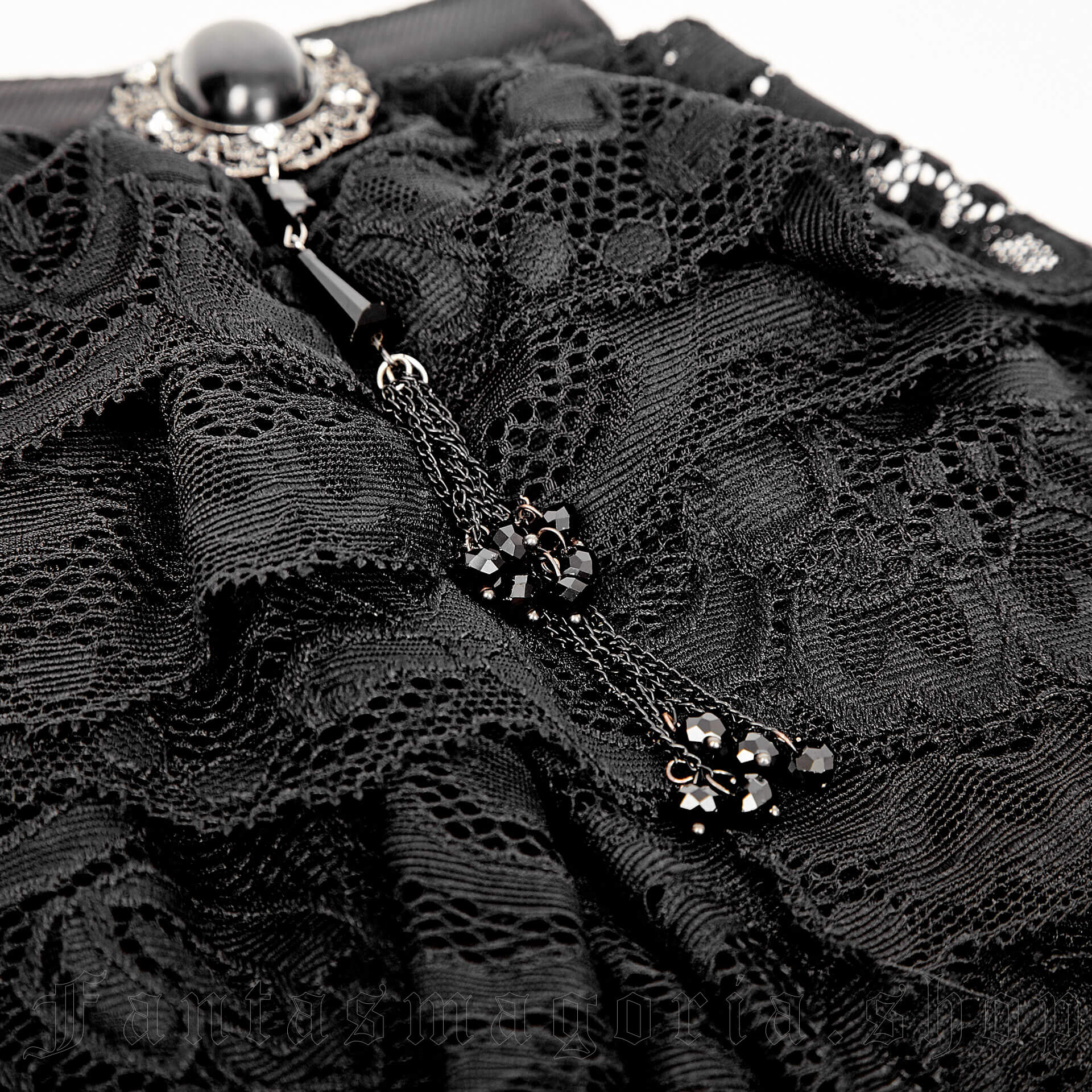 Punk Rave Black Cardinal Jabot – Bild 3