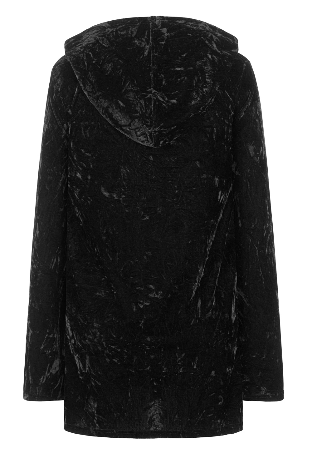 Banned Minimal Goth Hoodie – Bild 2