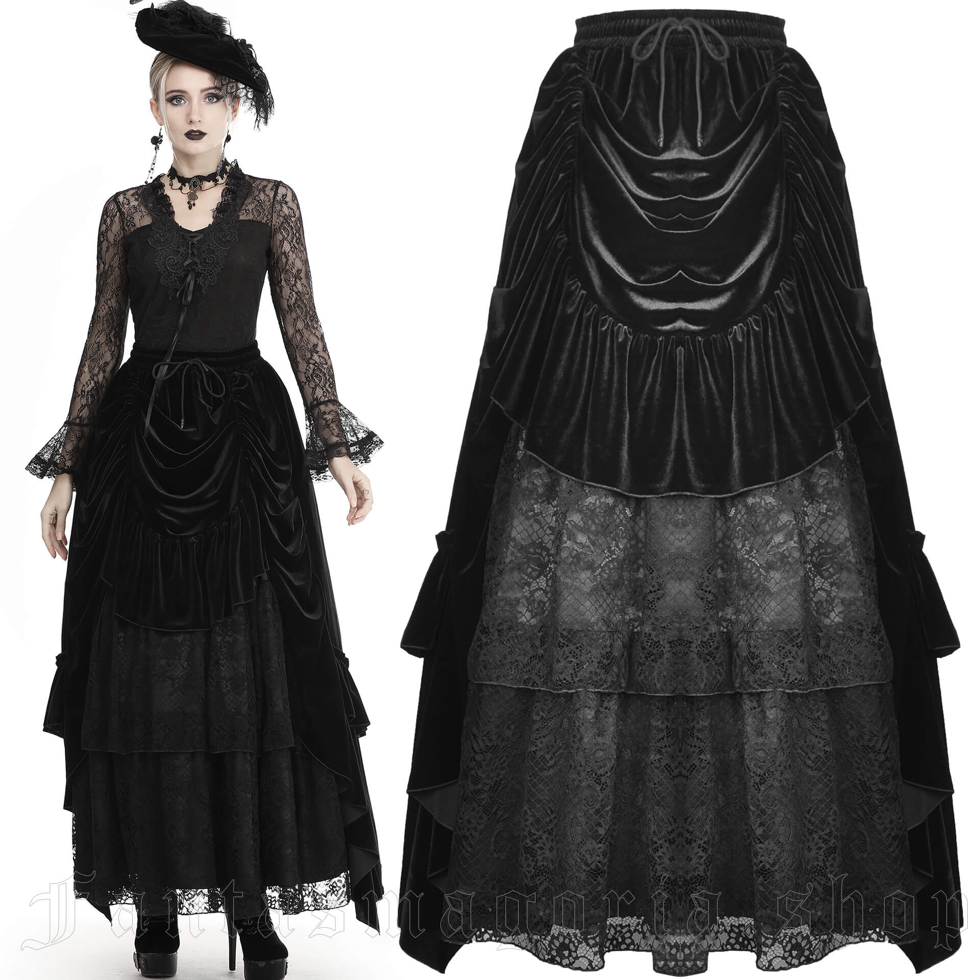 Dark In Love Bleeding Sun Skirt