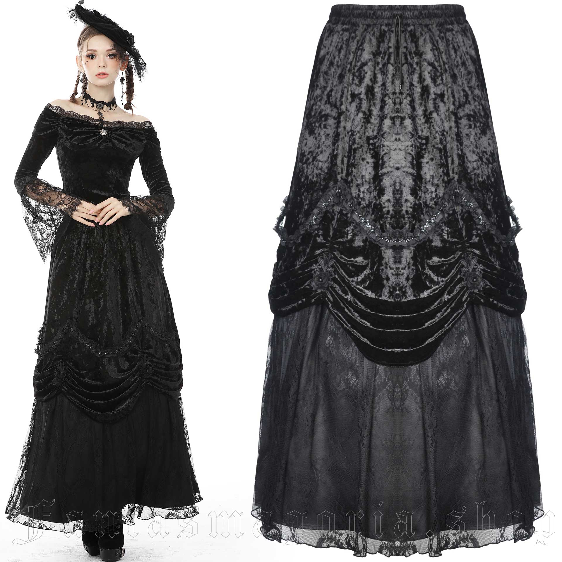 Dark In Love Nehelenia Skirt