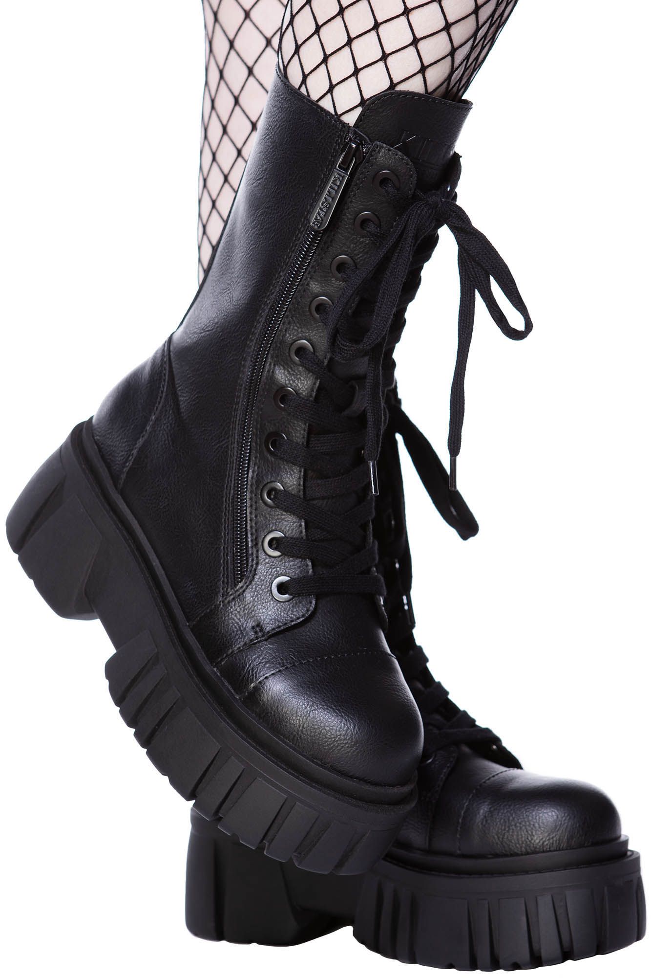 Killstar Kick The Bucket Boots Nyctophilia Gothic Shop Hamburg