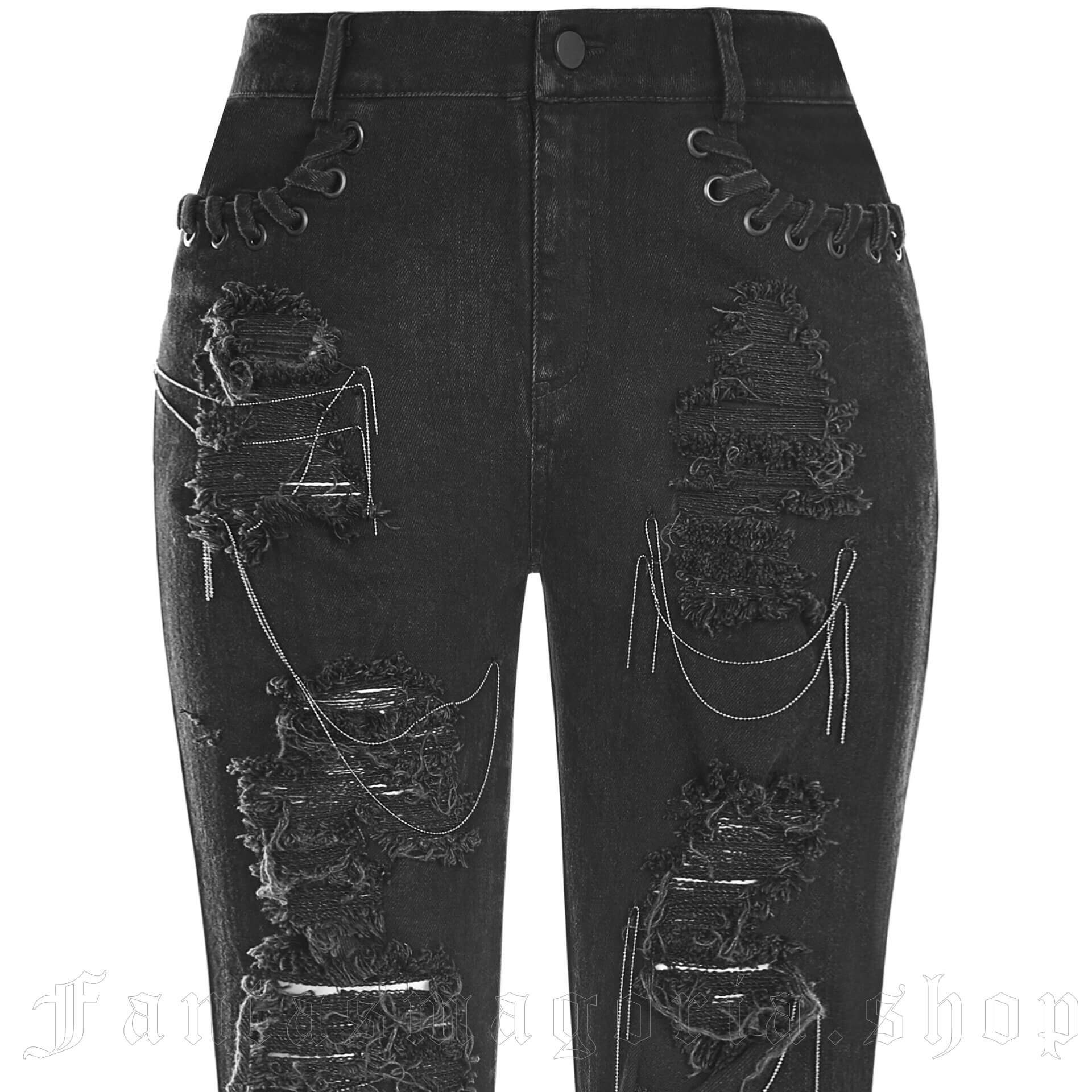 Punk Rave Girl Stalker Trousers - Image 4