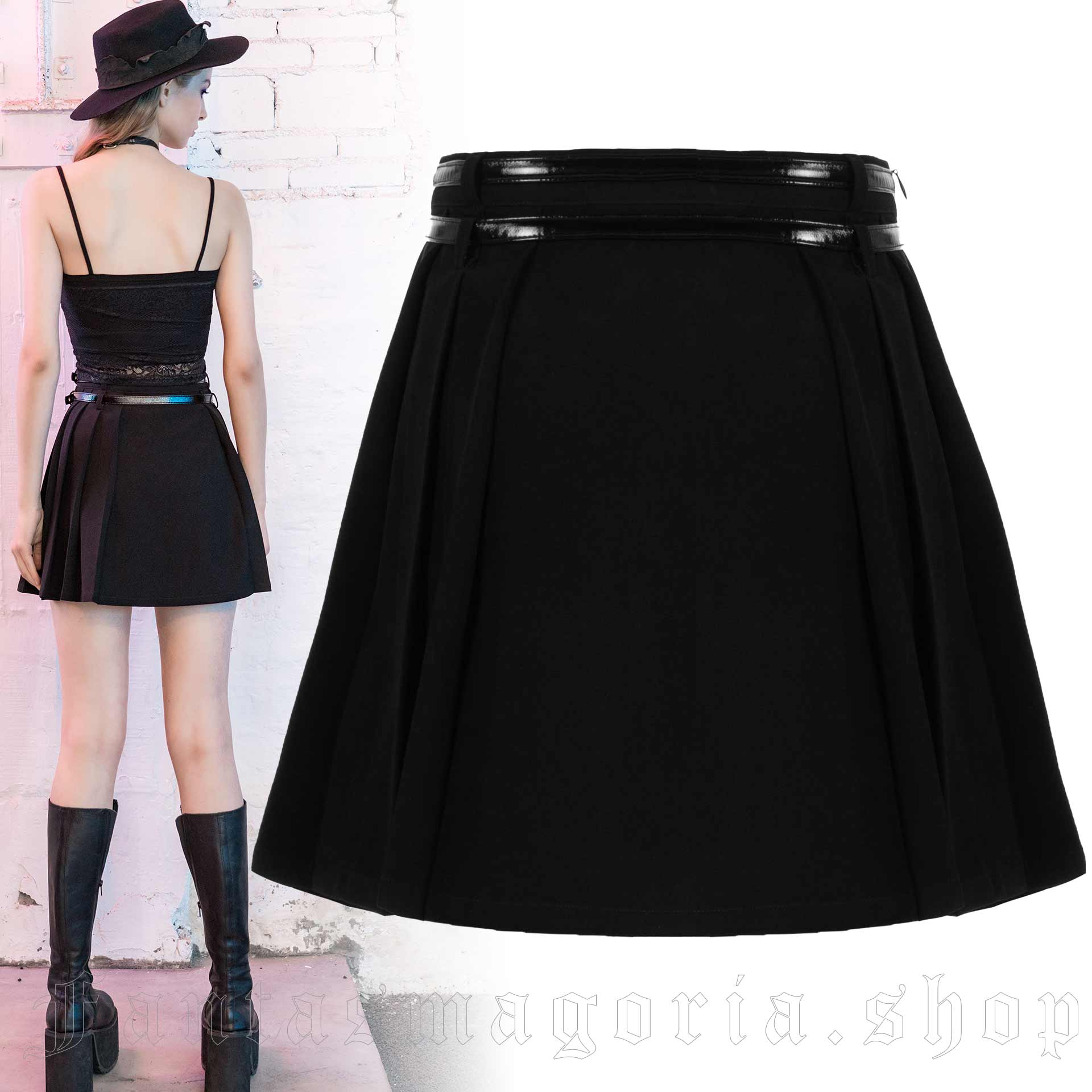 Punk Rave Lockheart Skirt – Bild 2