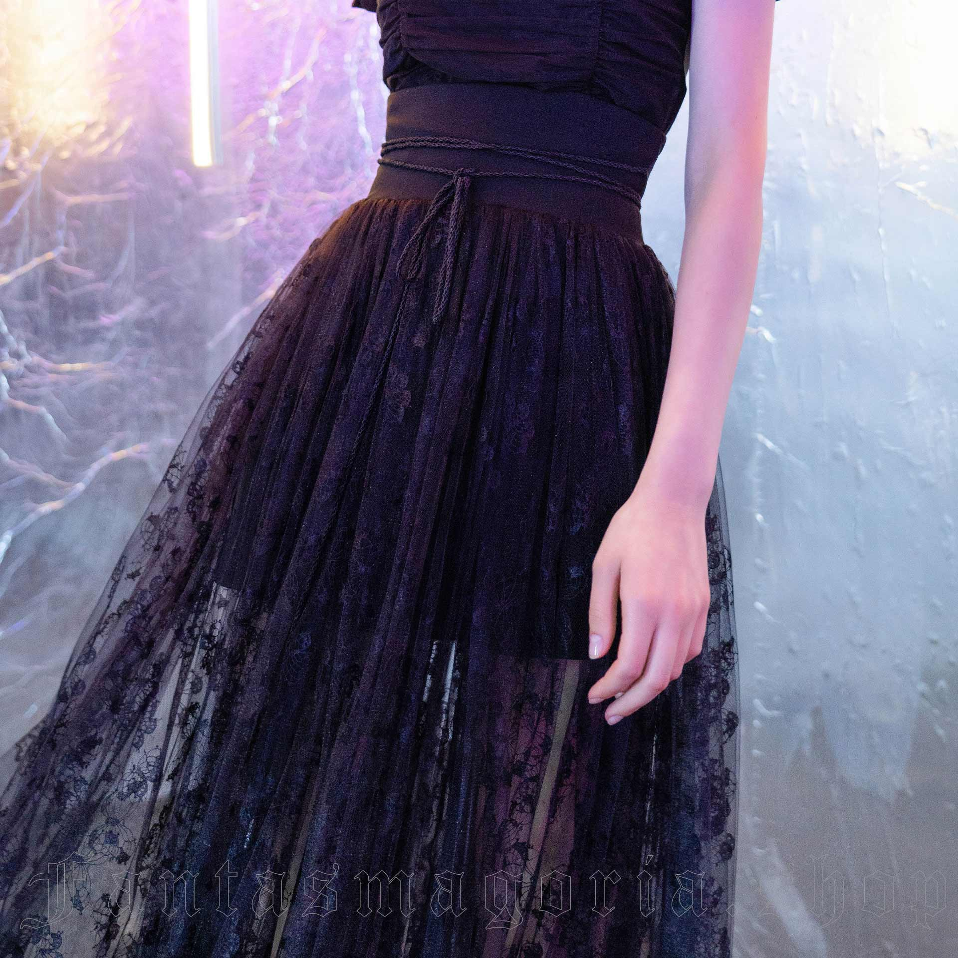 Punk Rave Madam Butterfly Skirt – Bild 3