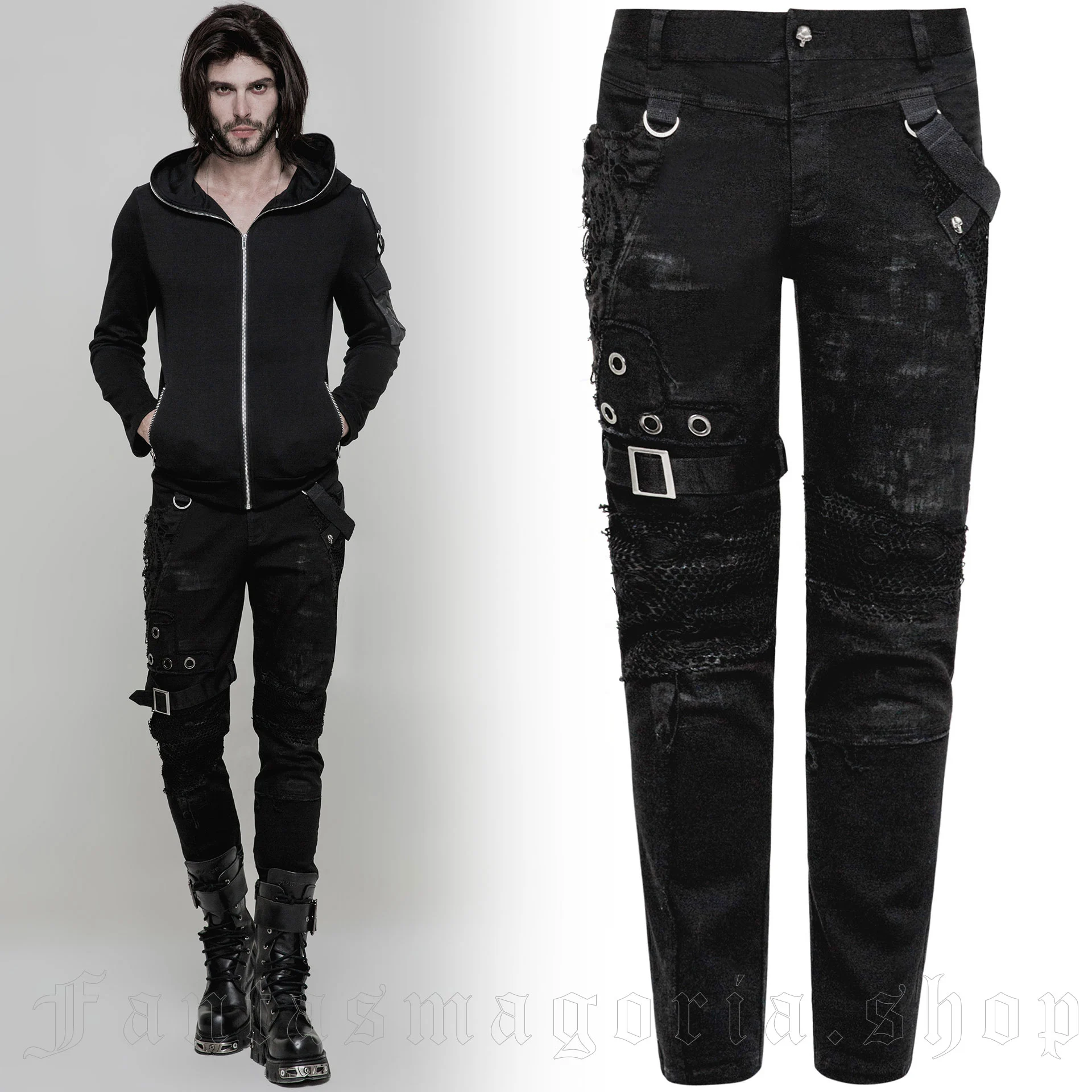 Punk Rave Nazgul Trousers