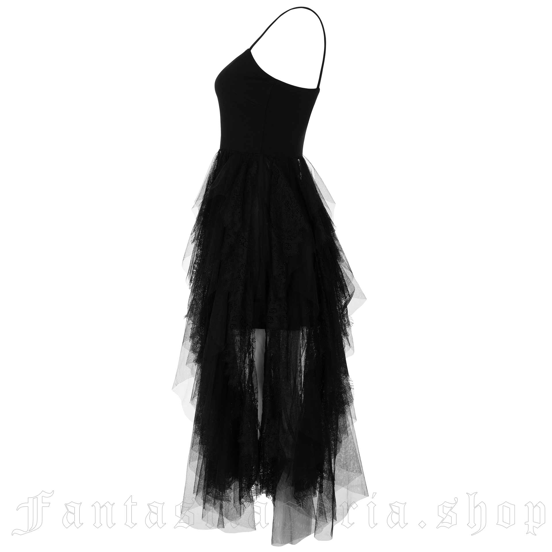 Punk Rave Rosenrot Dress – Bild 3