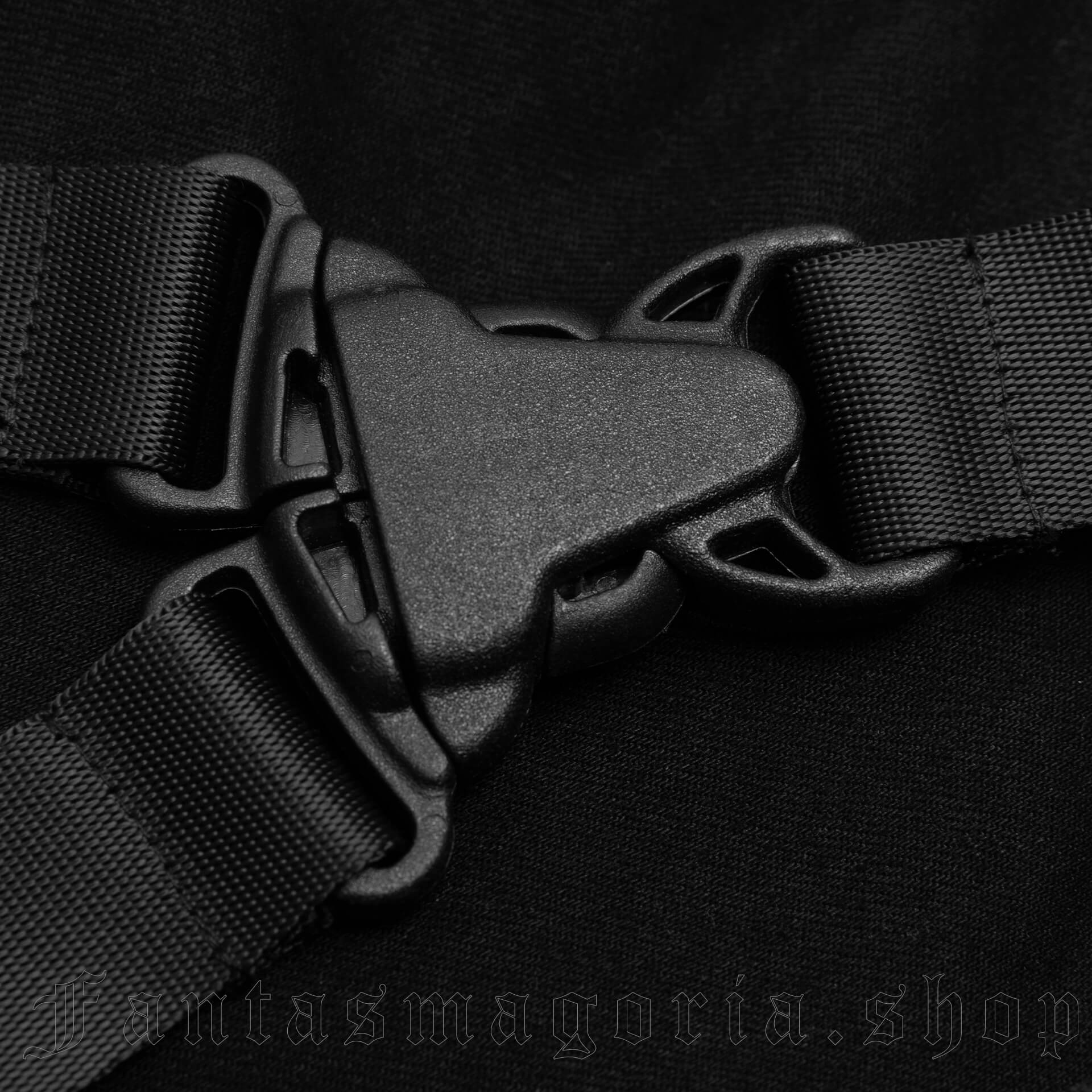 Punk Rave Techno Goth Trousers – Bild 5