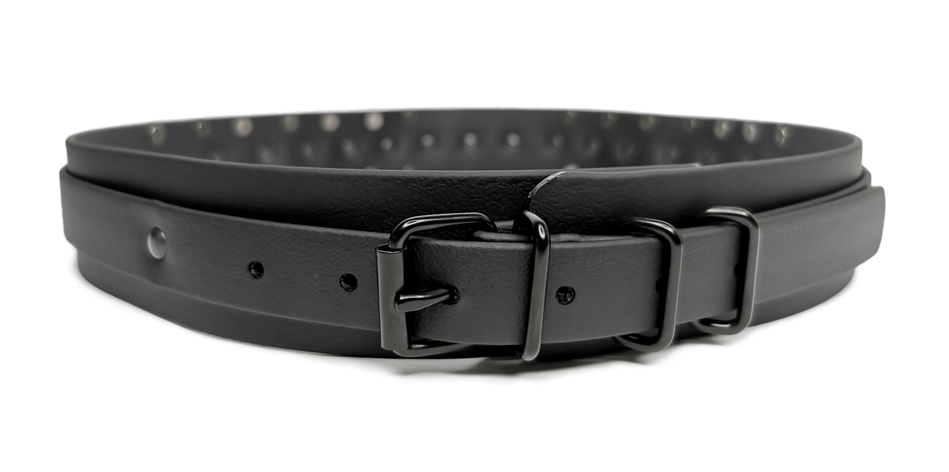 Sacred Sins All Black Everything Gürtel mit Spikes – Bild 3