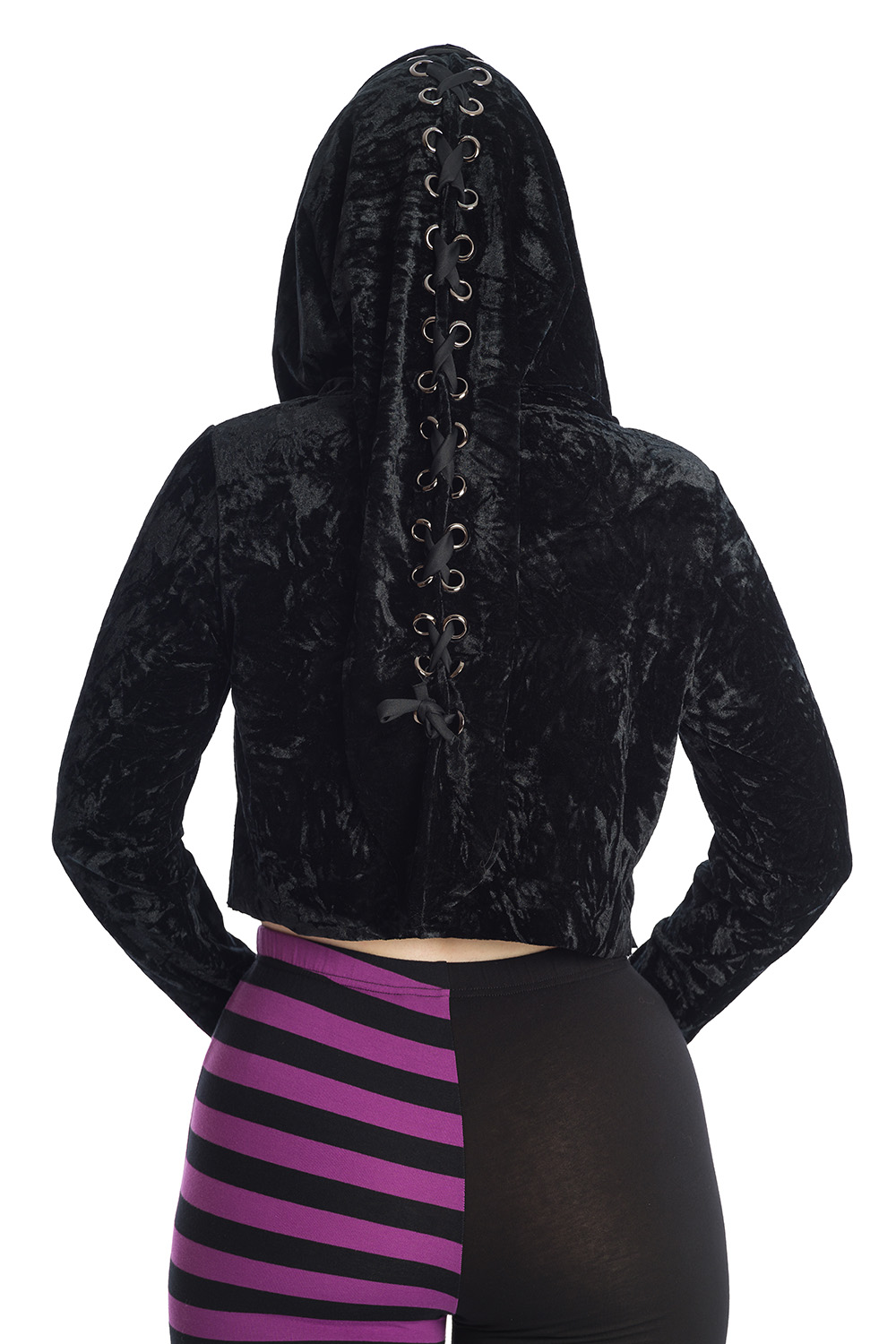 Banned Big Crush Crop Hoodie – Bild 3