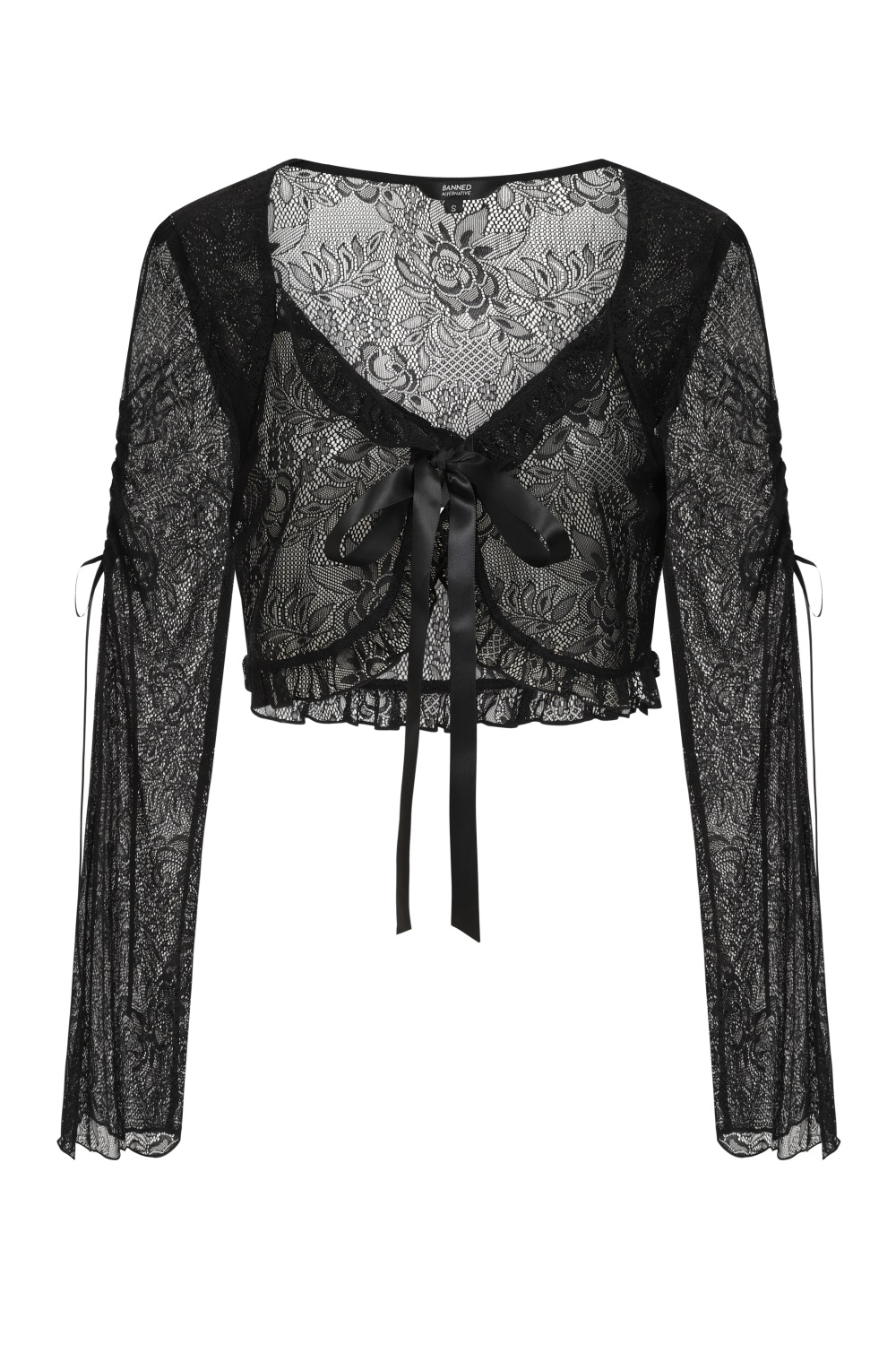 Banned Morticia Lace Bolero – Bild 3