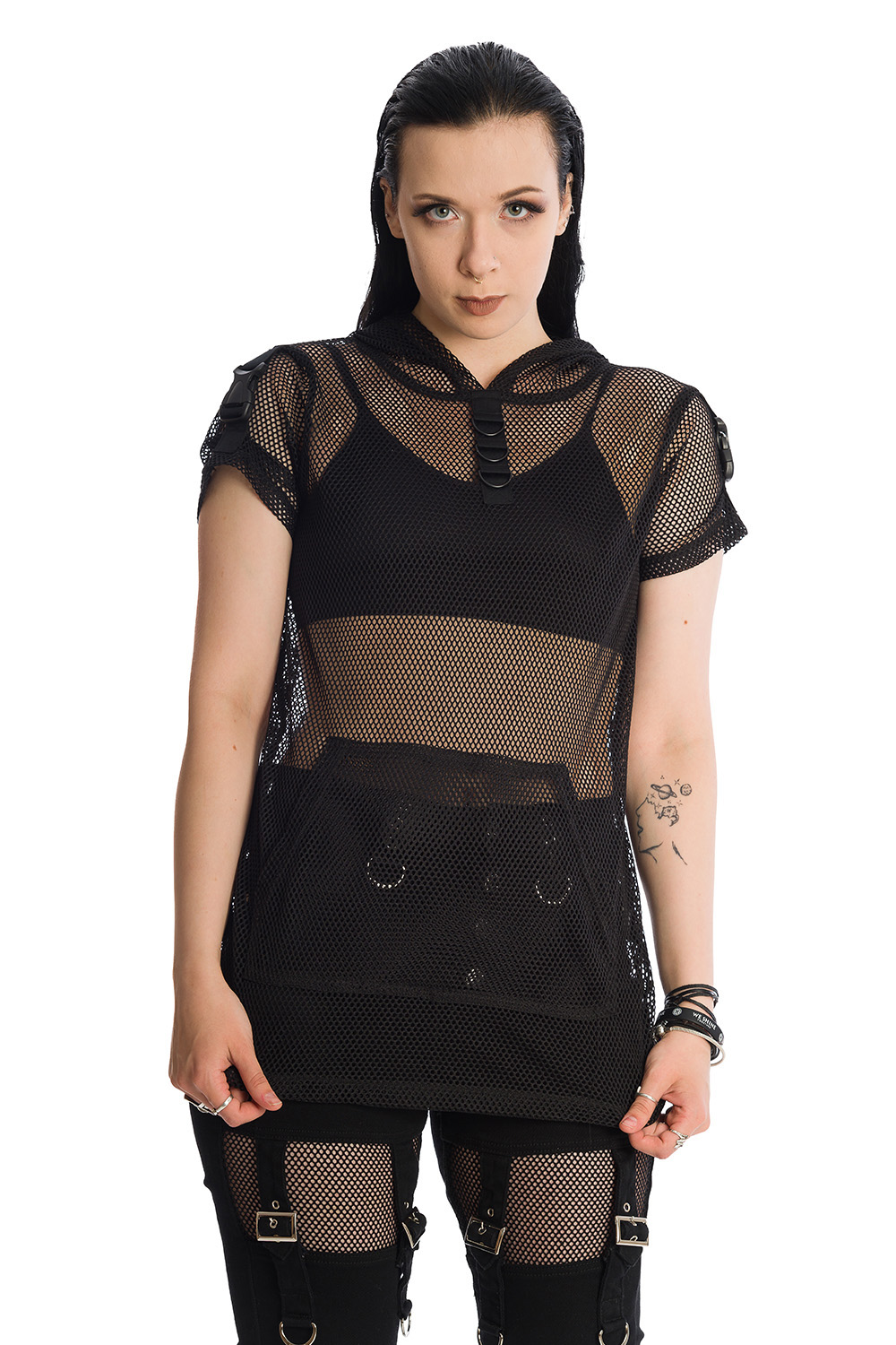 Banned Prewitt Mesh Hoodie – Bild 2