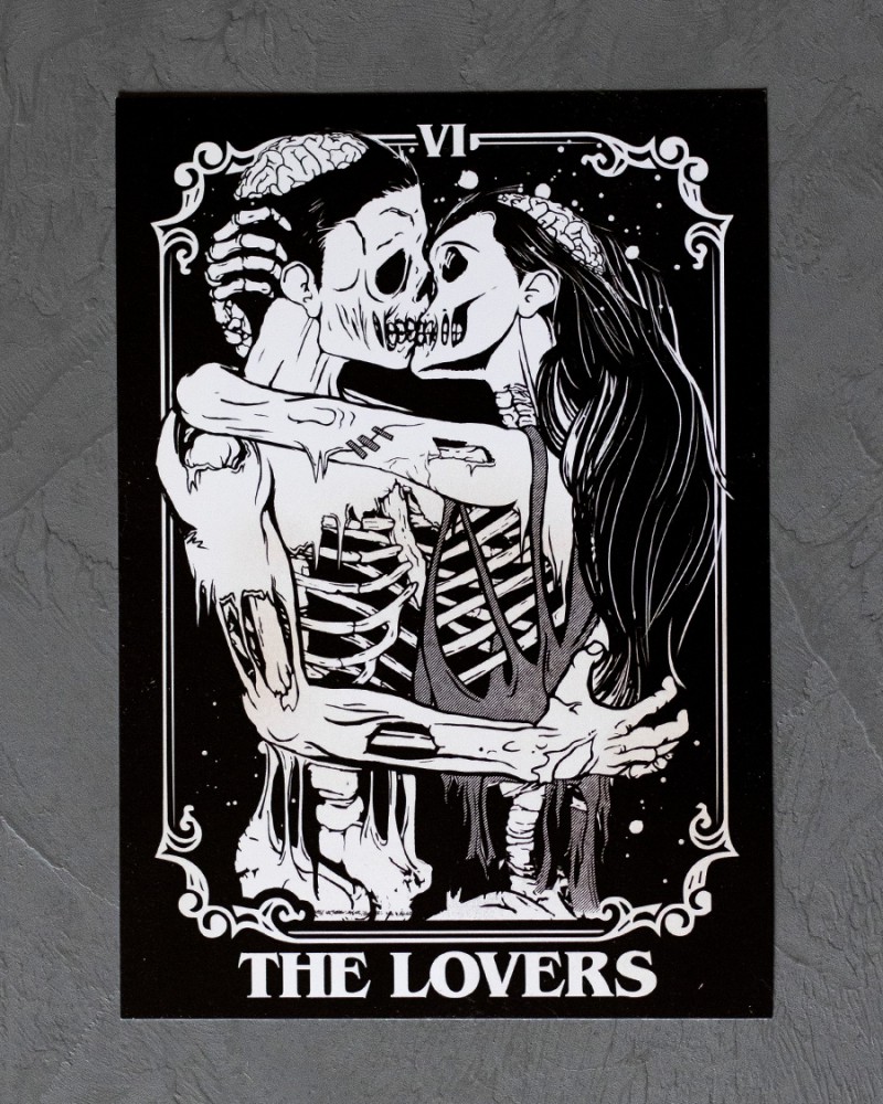 Deadnoir The Lovers A5 Print