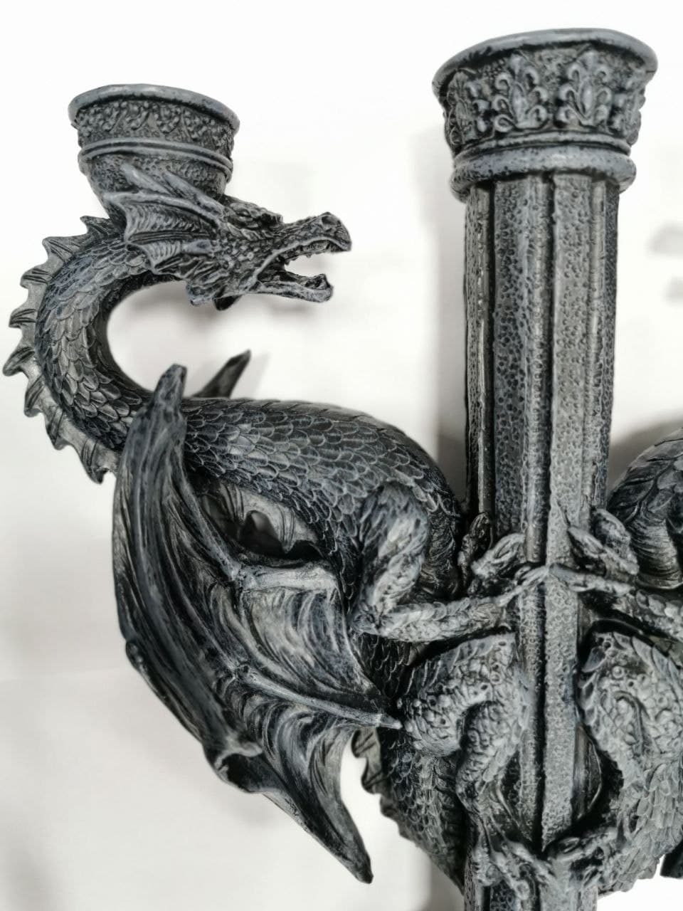 Kerzenhalter Drachen – Bild 2