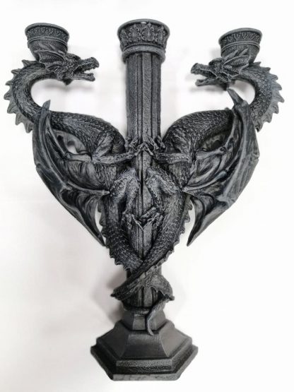 Drachen Kerzenhalter NEU gothic fantasy dragon TOP 