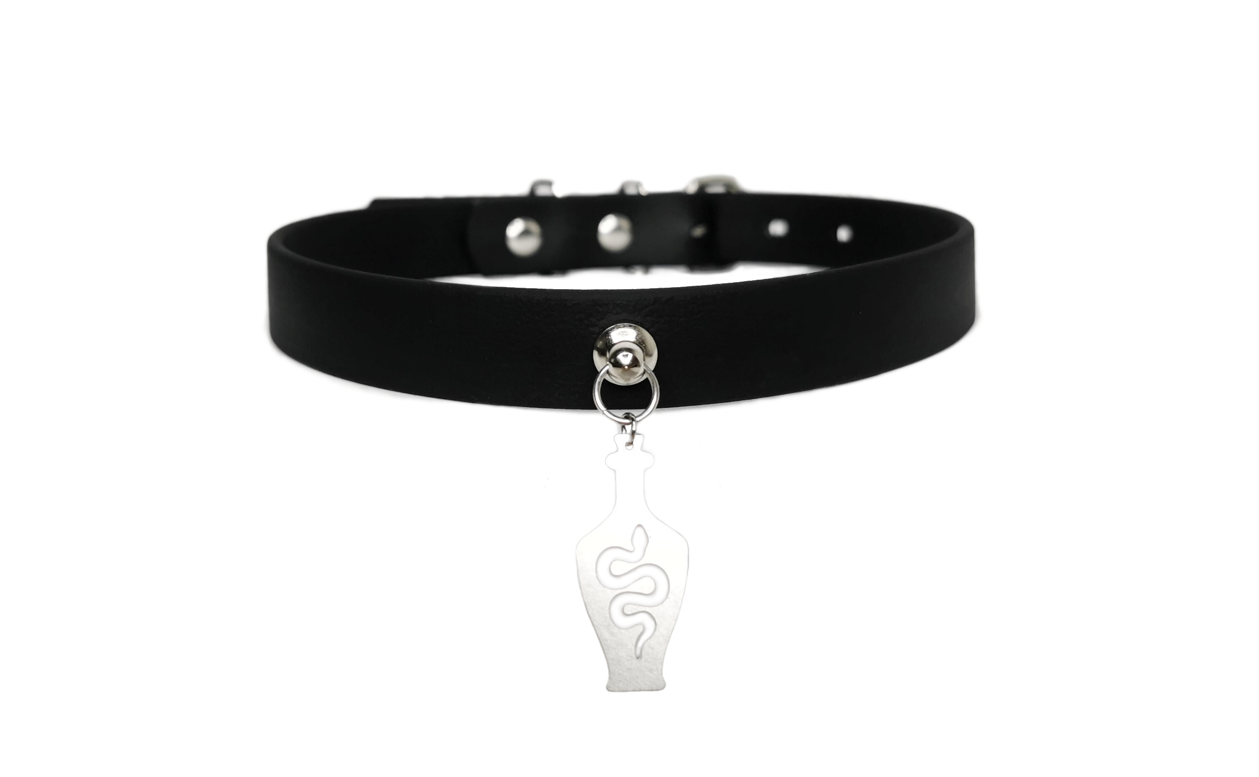 Sacred Sins Choker mit Fläschchen als Anhänger