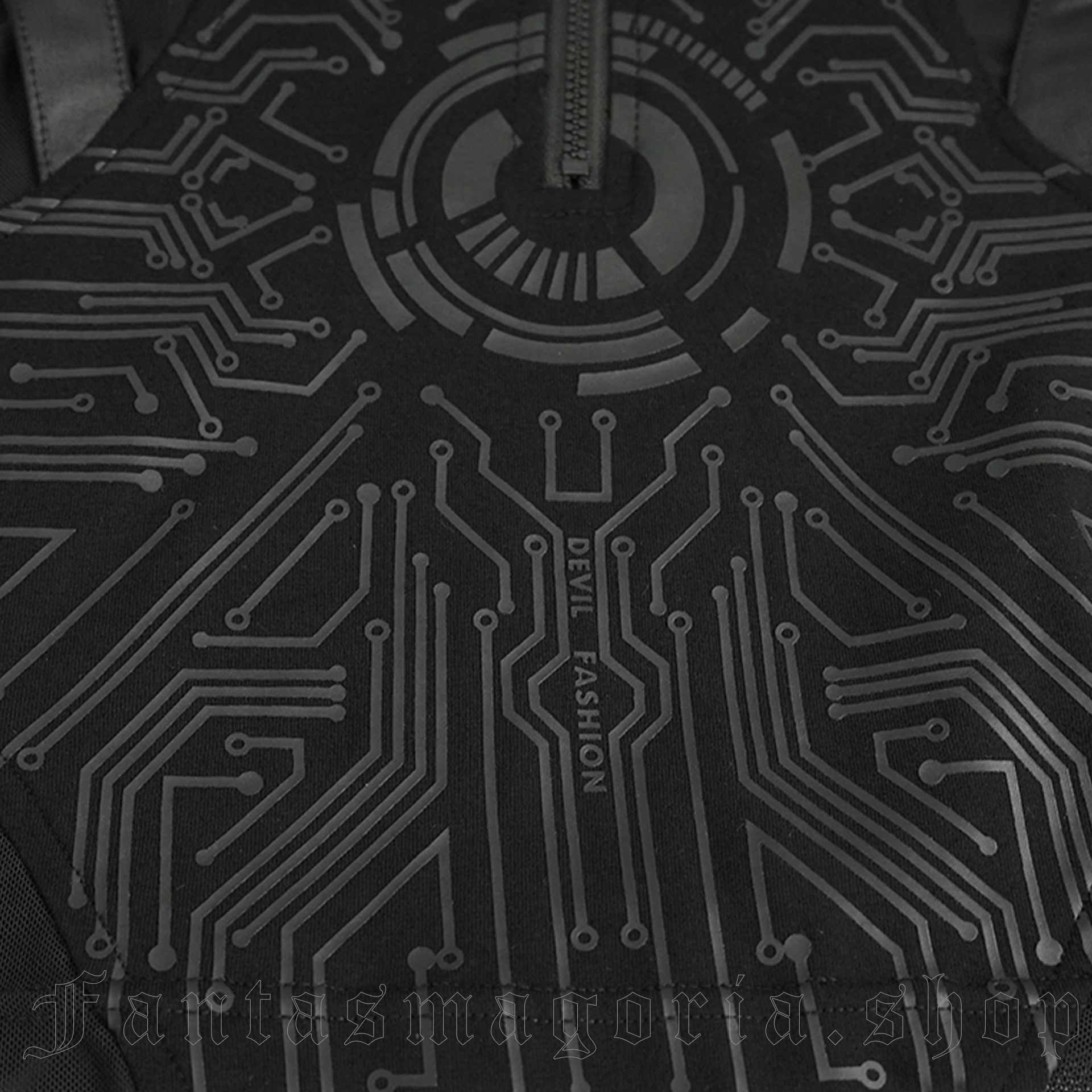 Devil Fashion Cyberpunk Top – Bild 4