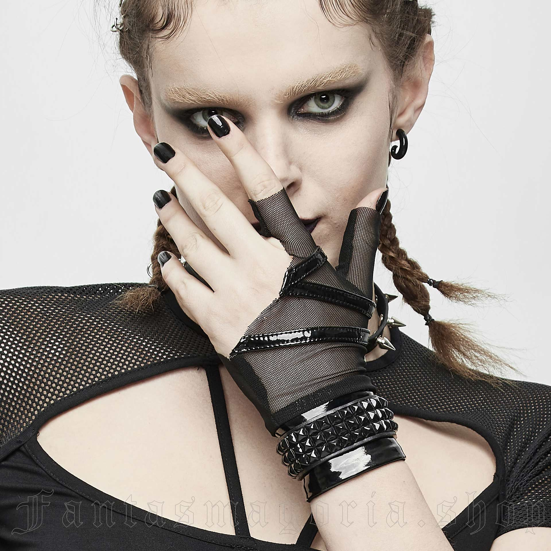 Devil Fashion Shadow Falls Gloves