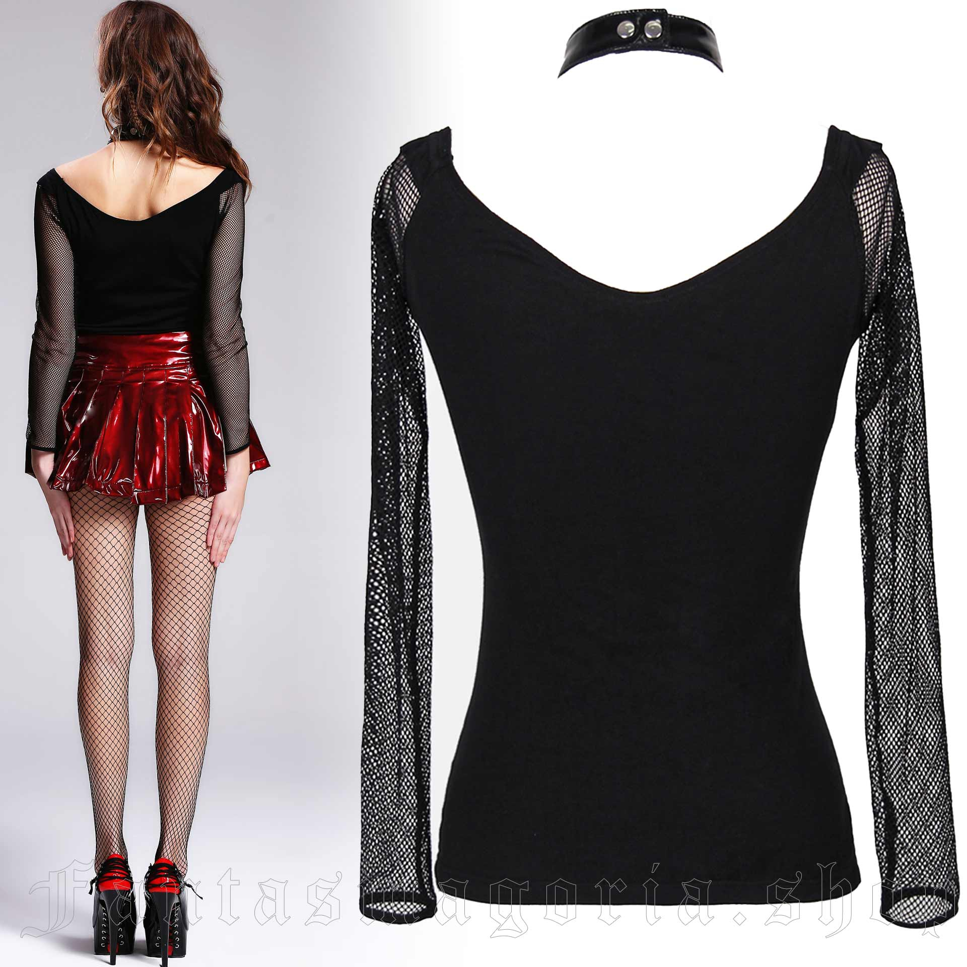 Devil Fashion Toxic City Top – Bild 3