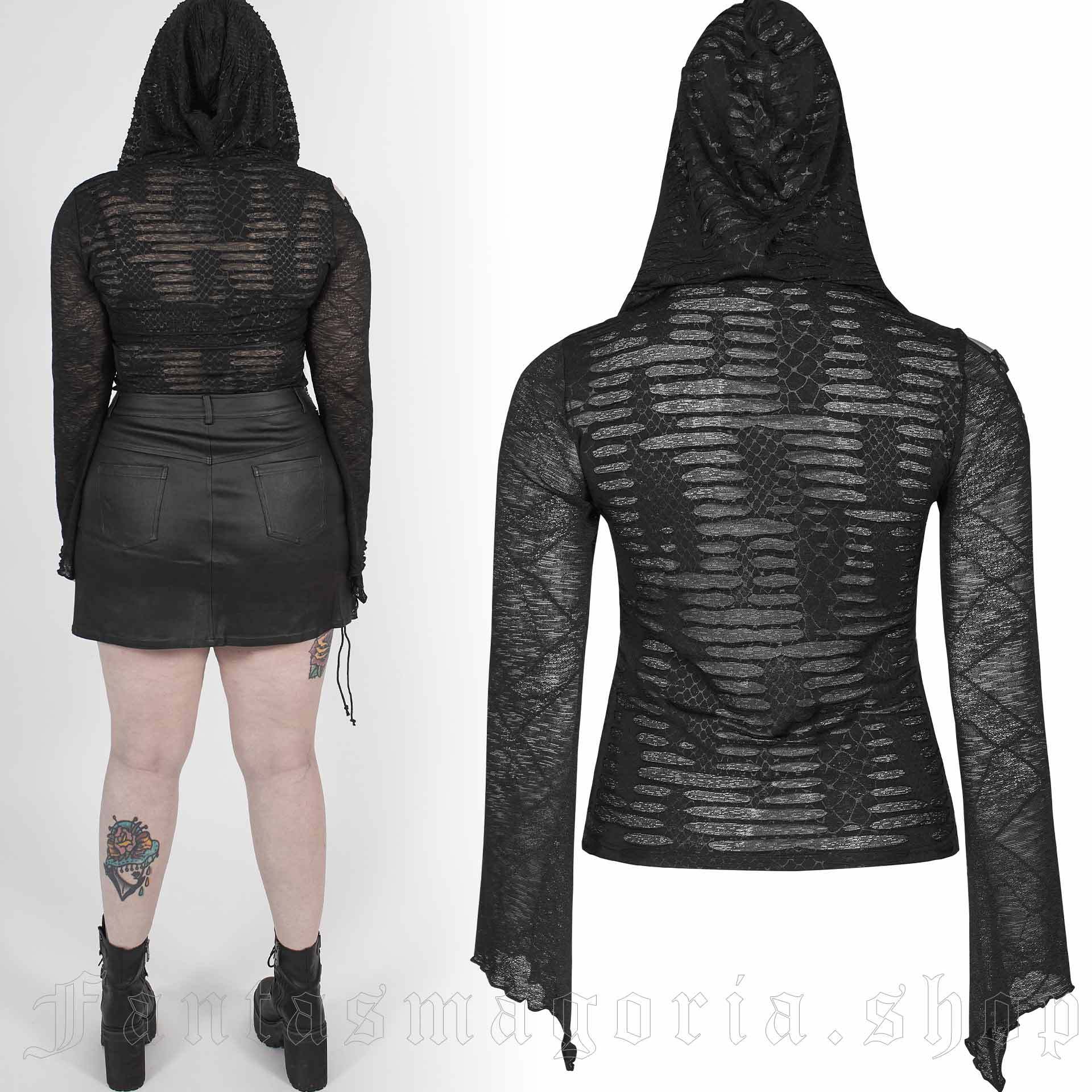 Punk Rave Apocalypse Now Top – Bild 2