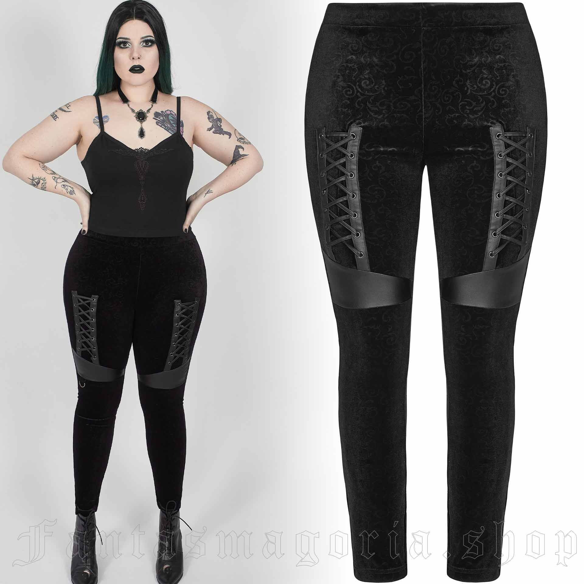 Punk Rave Blutengel Black Leggings