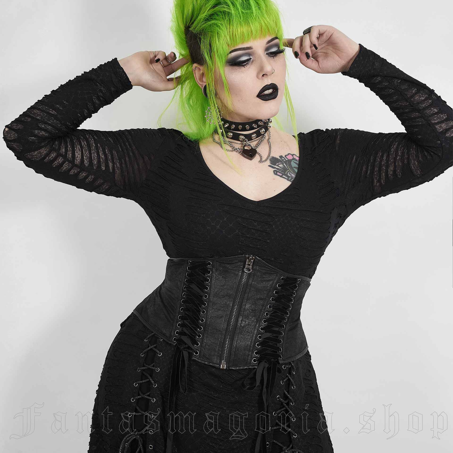 Punk Rave Lilith Corset – Bild 2