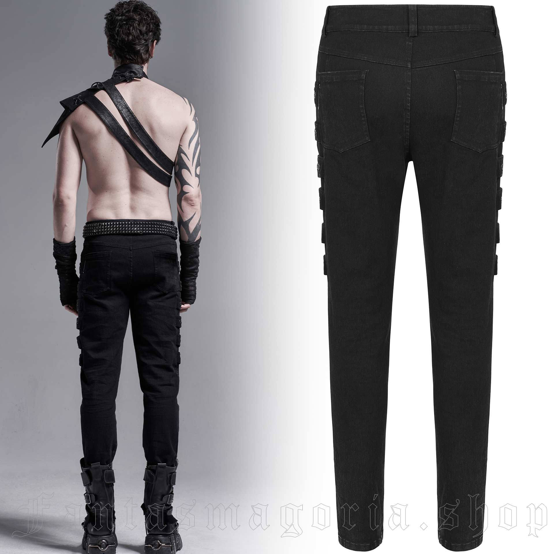 Punk Rave Nephilim Trousers – Bild 2