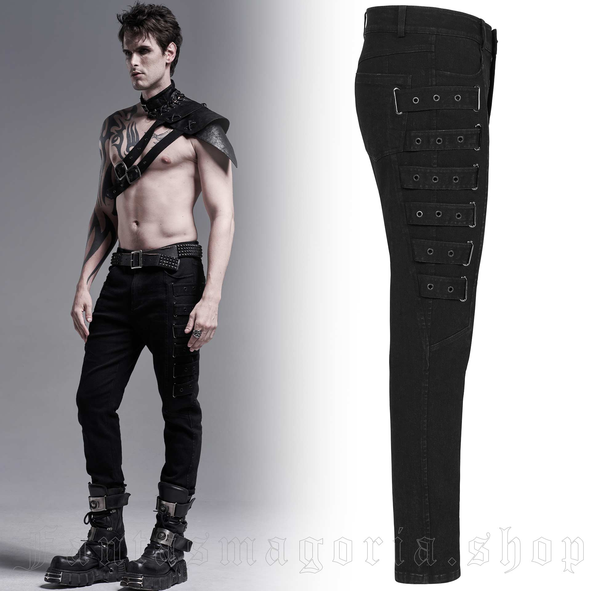 Punk Rave Nephilim Trousers – Bild 3