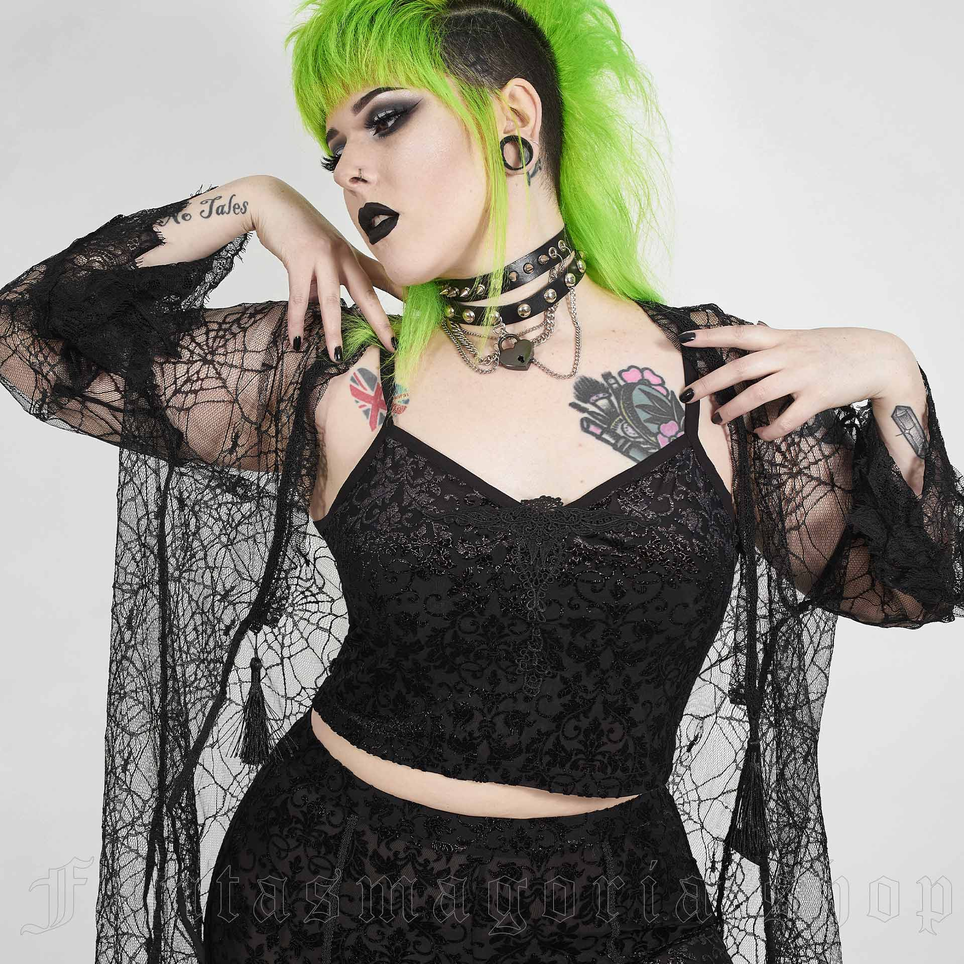 Punk Rave Poison Ivy Top – Bild 3