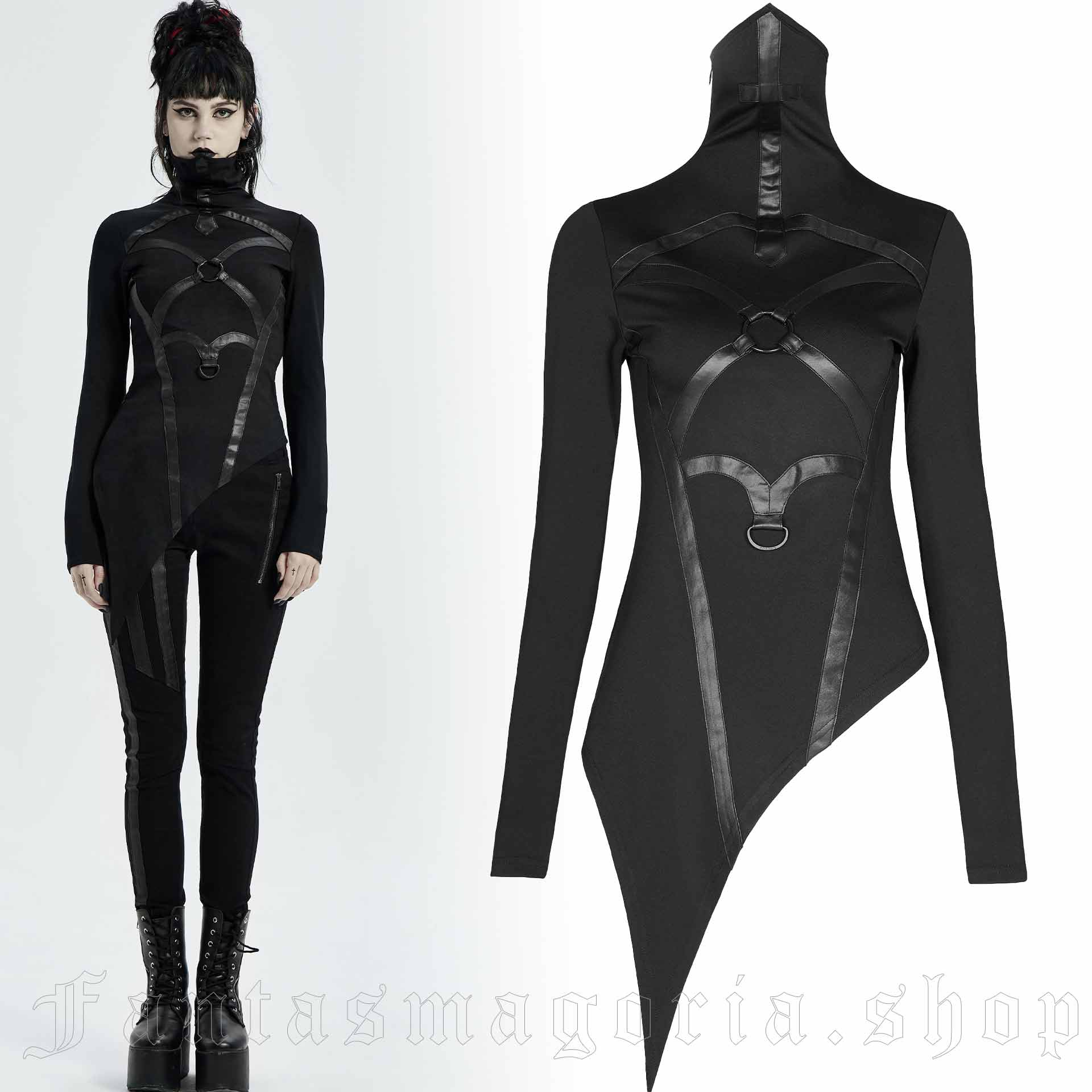 Punk Rave Silent Order Top