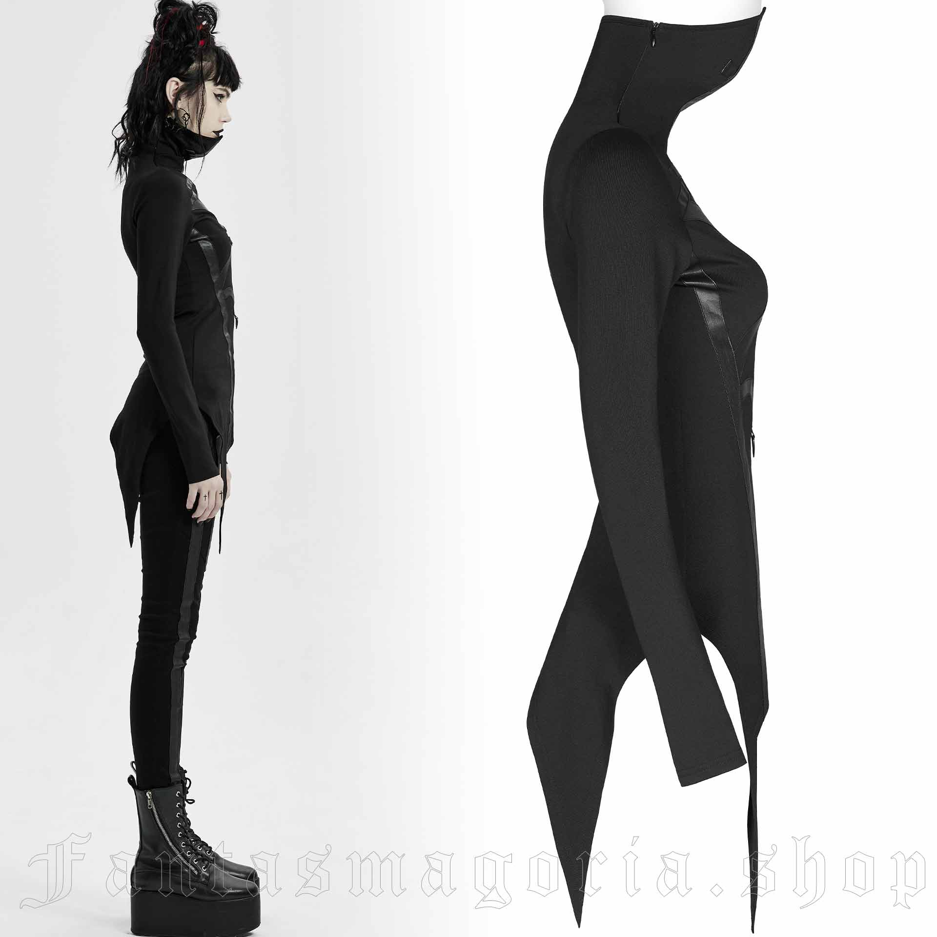 Punk Rave Silent Order Top – Bild 3