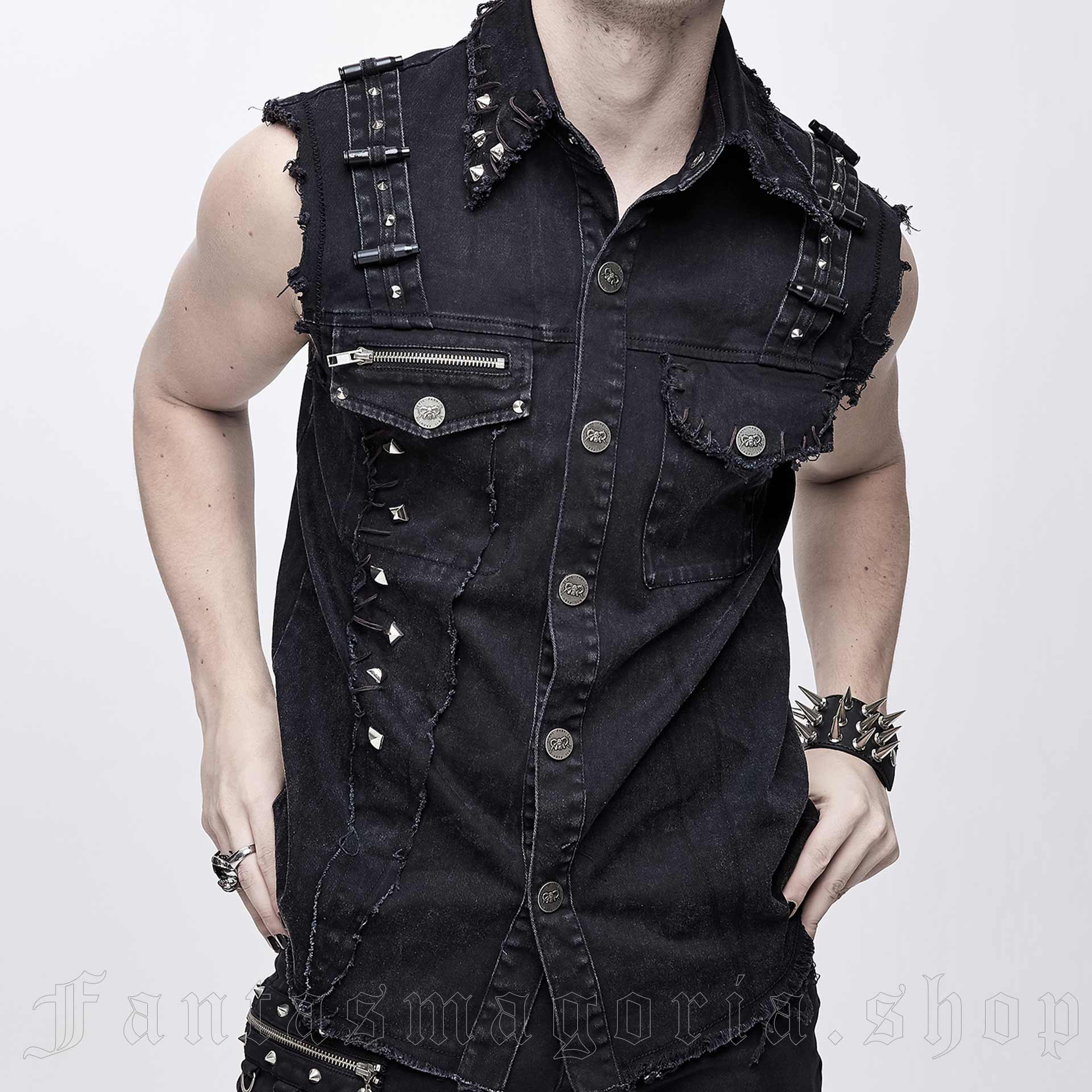 Devil Fashion Combichrist Waistcoat – Bild 2