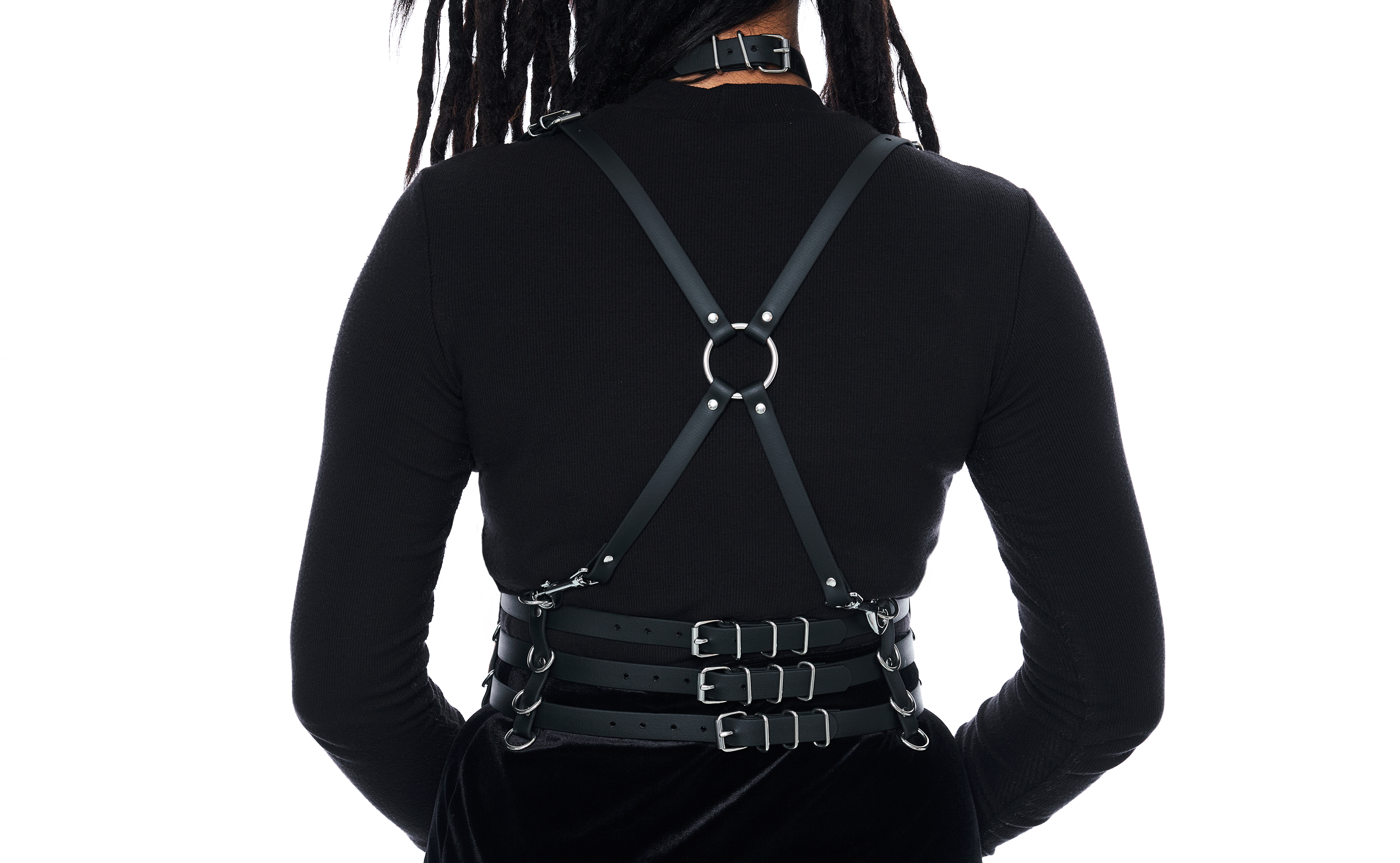 Sacred Sins Harness mit drei Taillenriemen - Image 2