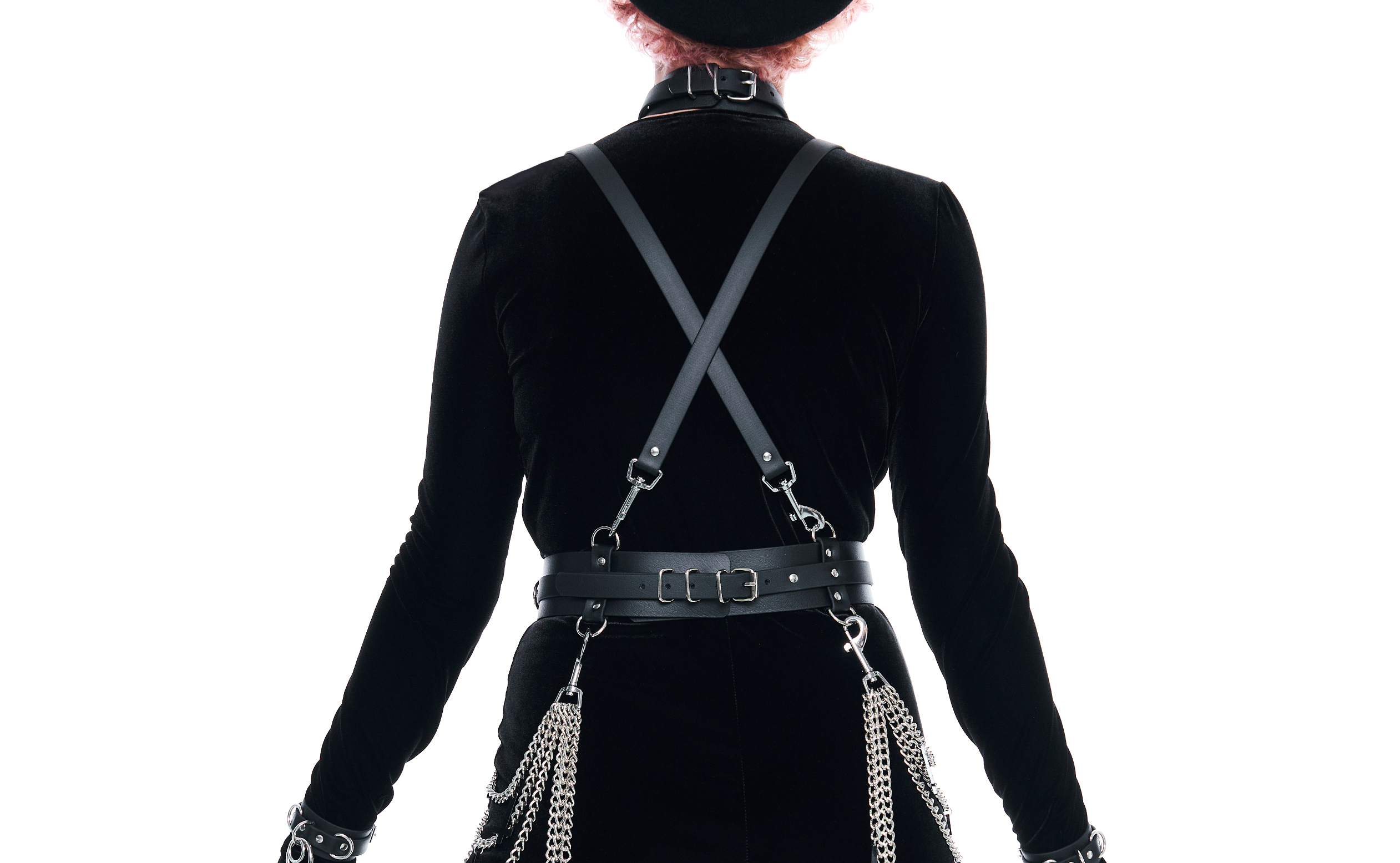 Sacred Sins Harness mit D-Ringen und 2 O-Ringen - Image 2