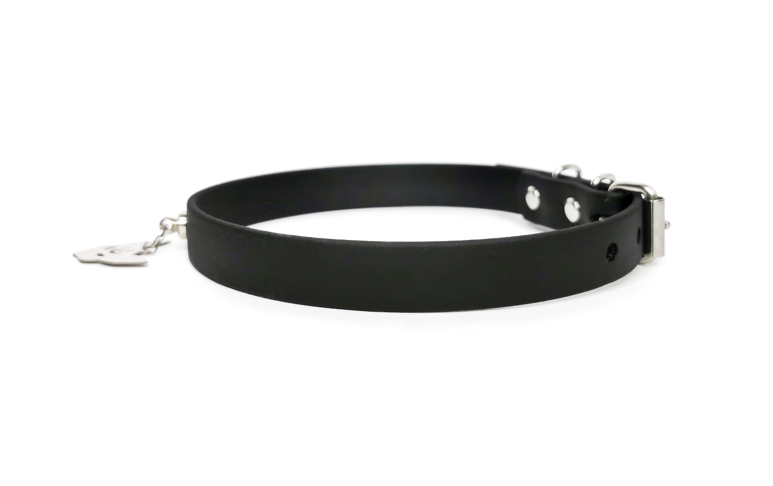 Sacred Sins Choker mit Mond-Katze als Anhänger – Bild 2