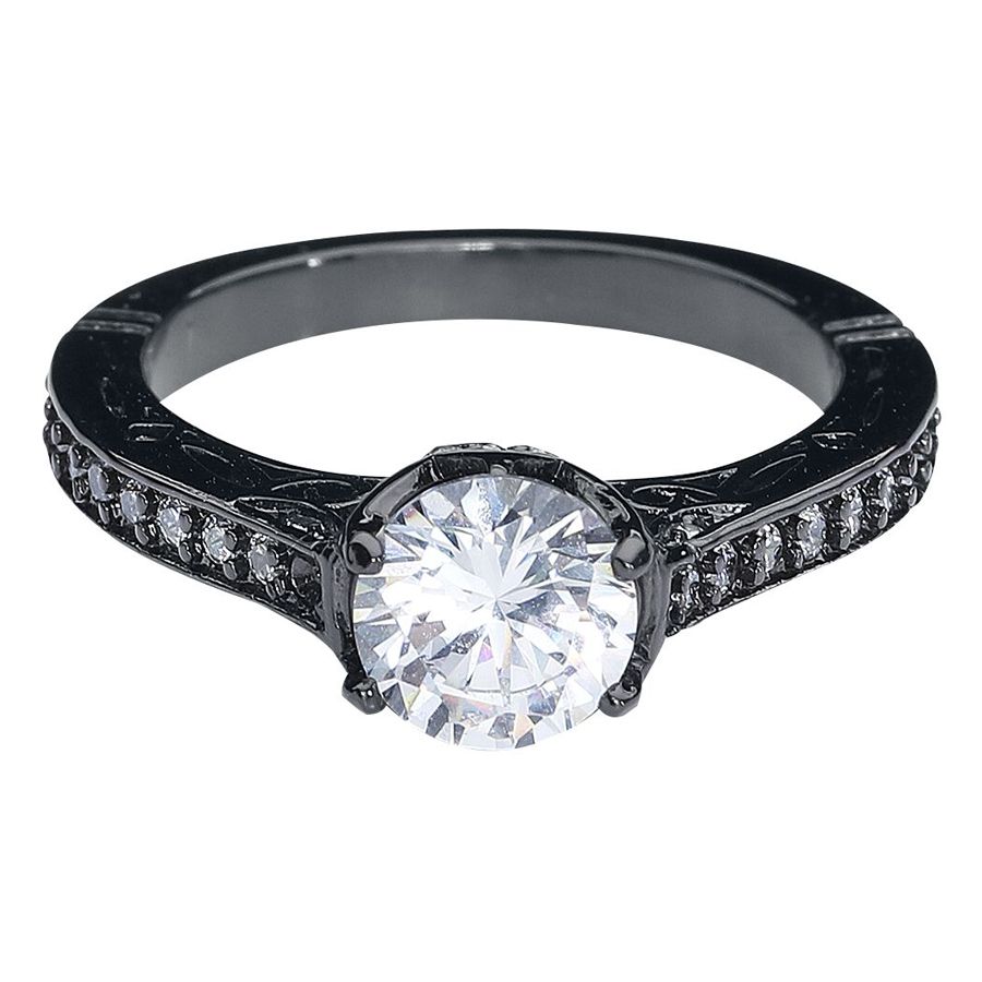 Wildcat Crystal Clear Ring