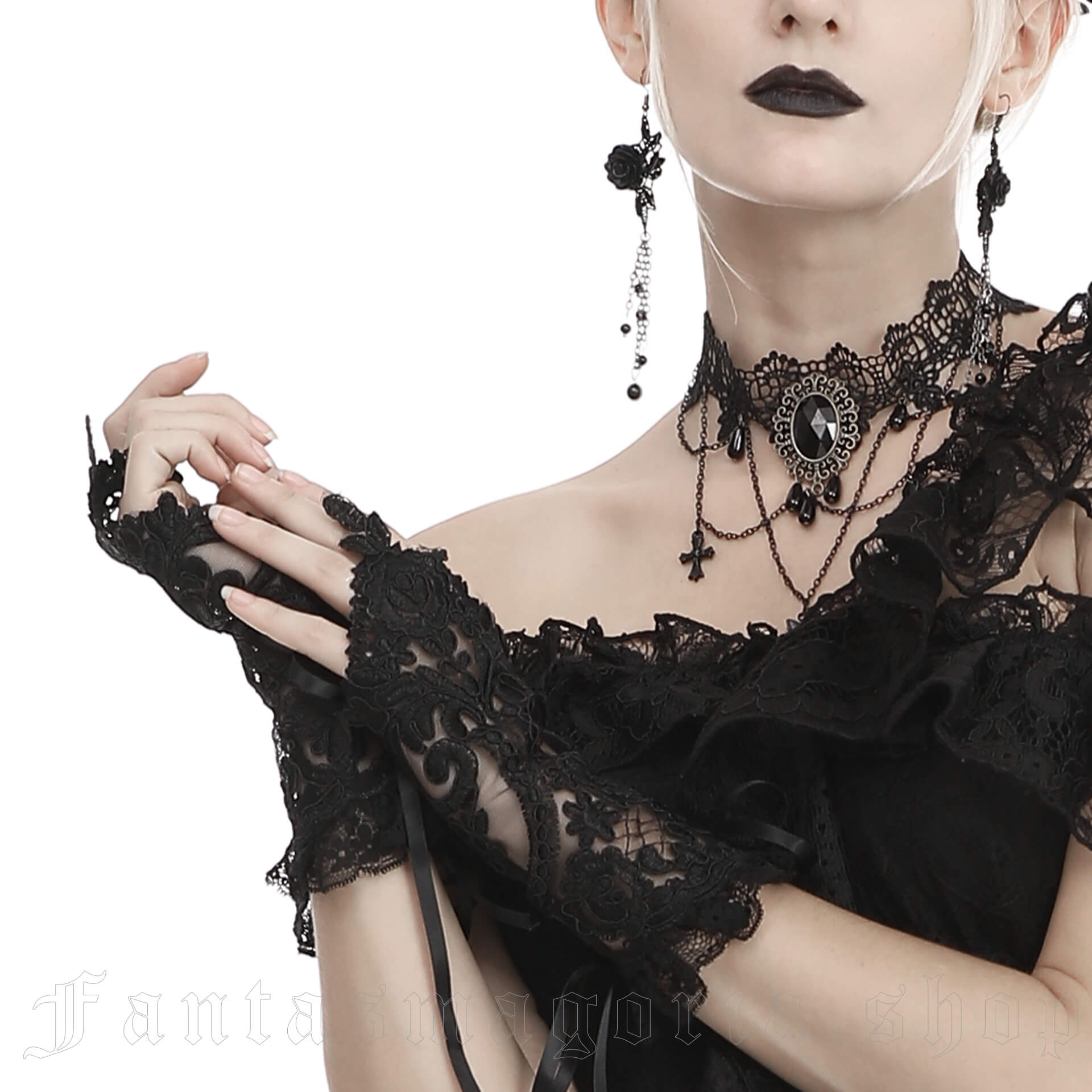 Dark In Love Bury Me Under Gloves (Paar) - Image 2