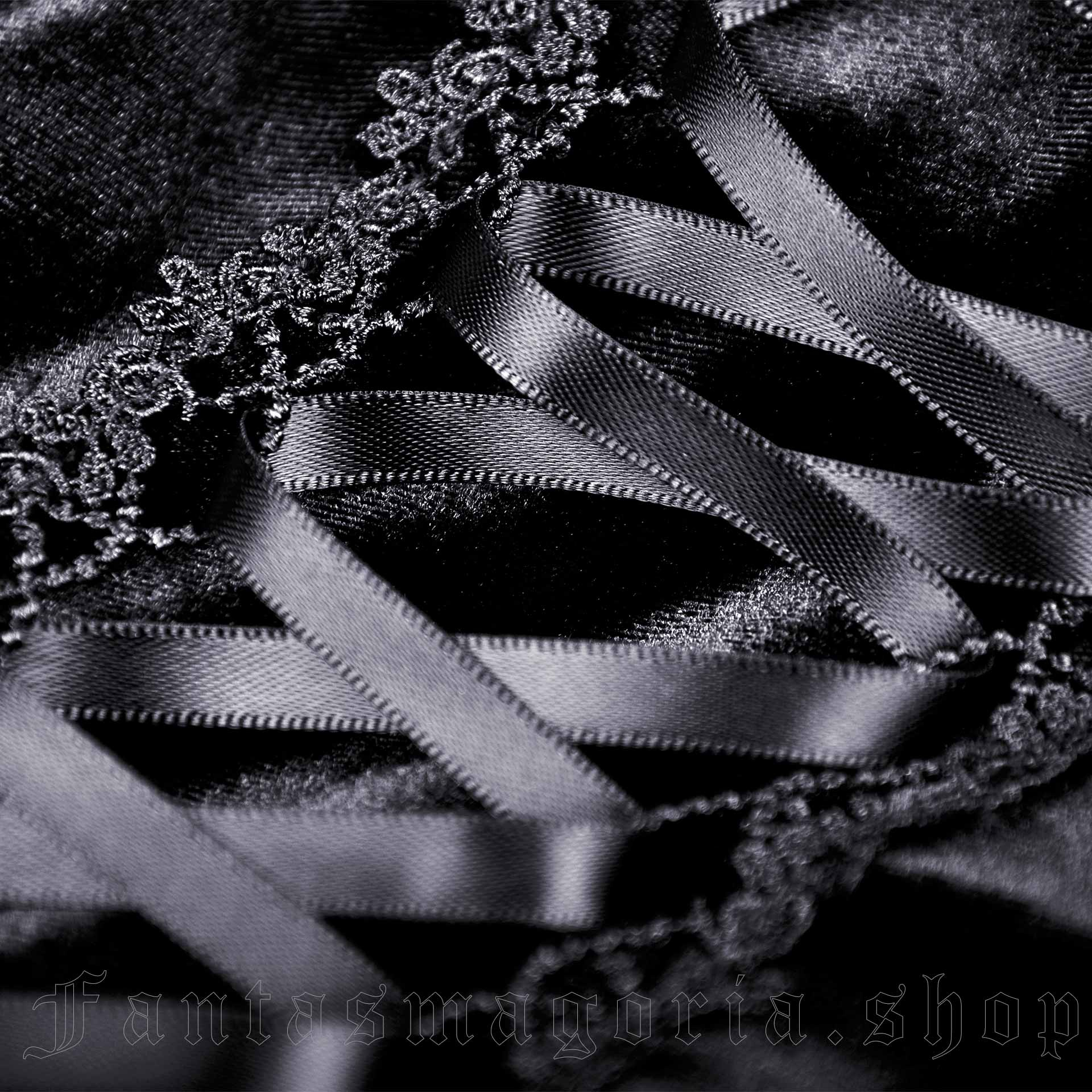 Dark In Love Ghost Dance Velvet Skirt – Bild 4