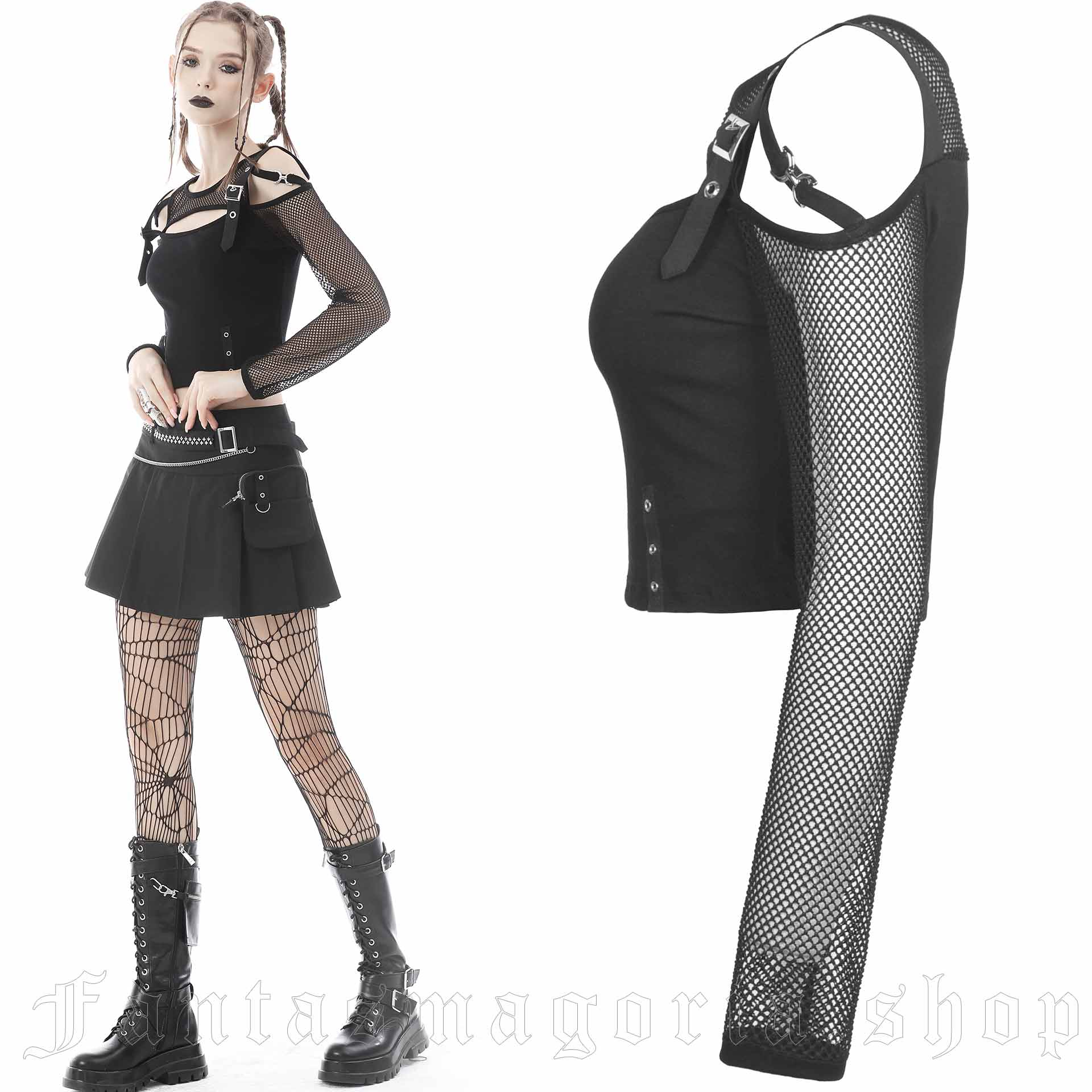 Dark In Love Zombie Nation Top – Bild 3