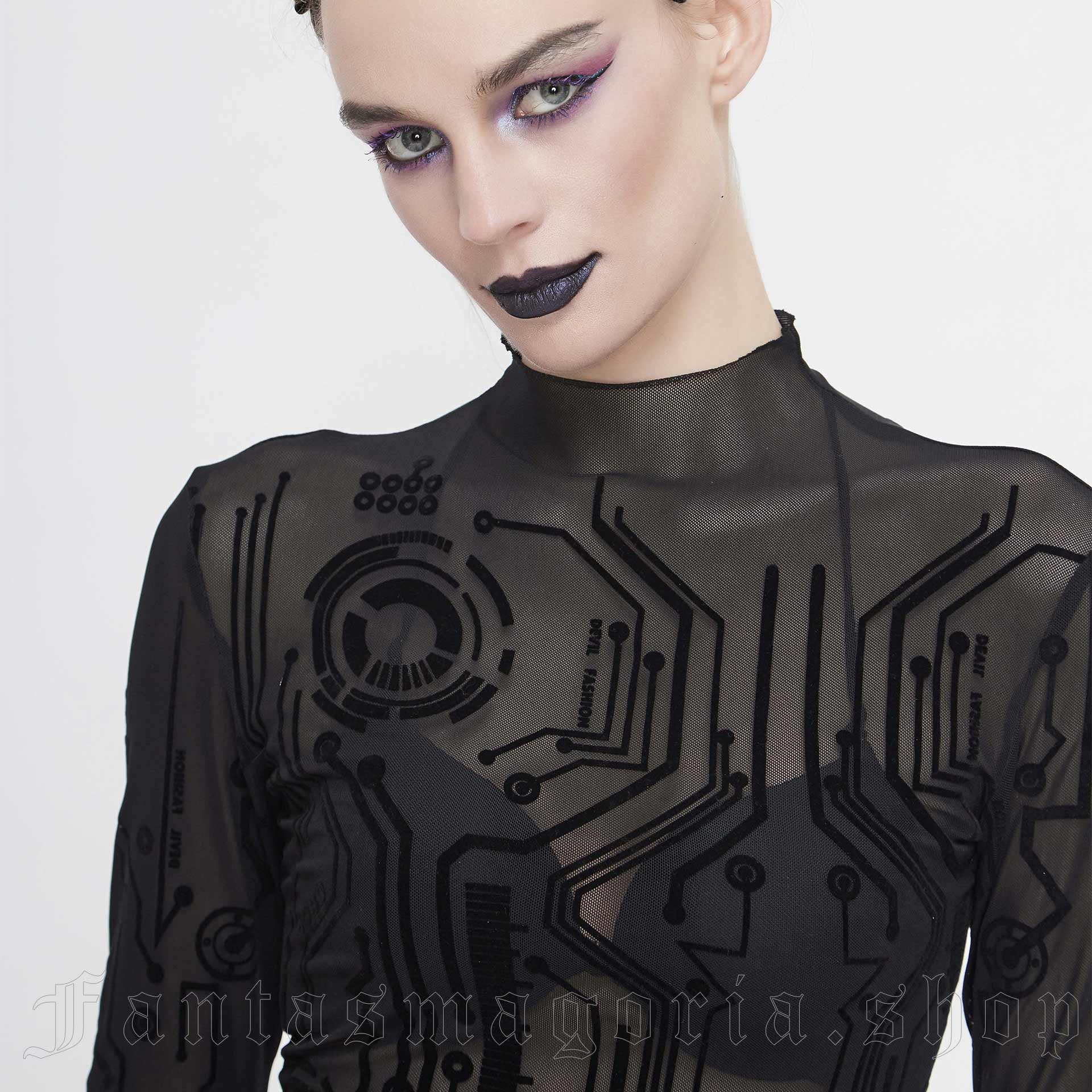 Devil Fashion Cyber Ninja Top – Bild 3