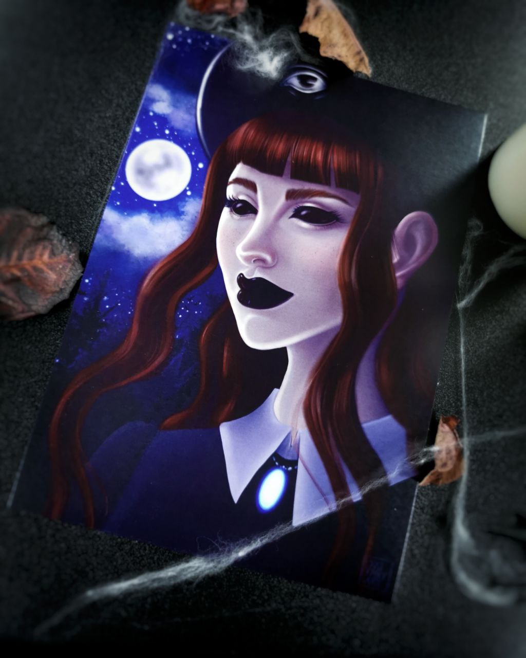 KatFairyArt Art Print "The VVitch"