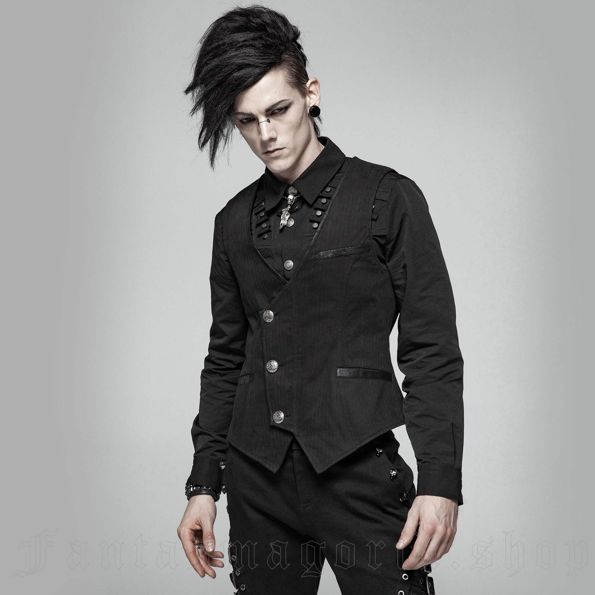 Punk Rave Nomeon Vest – Bild 2