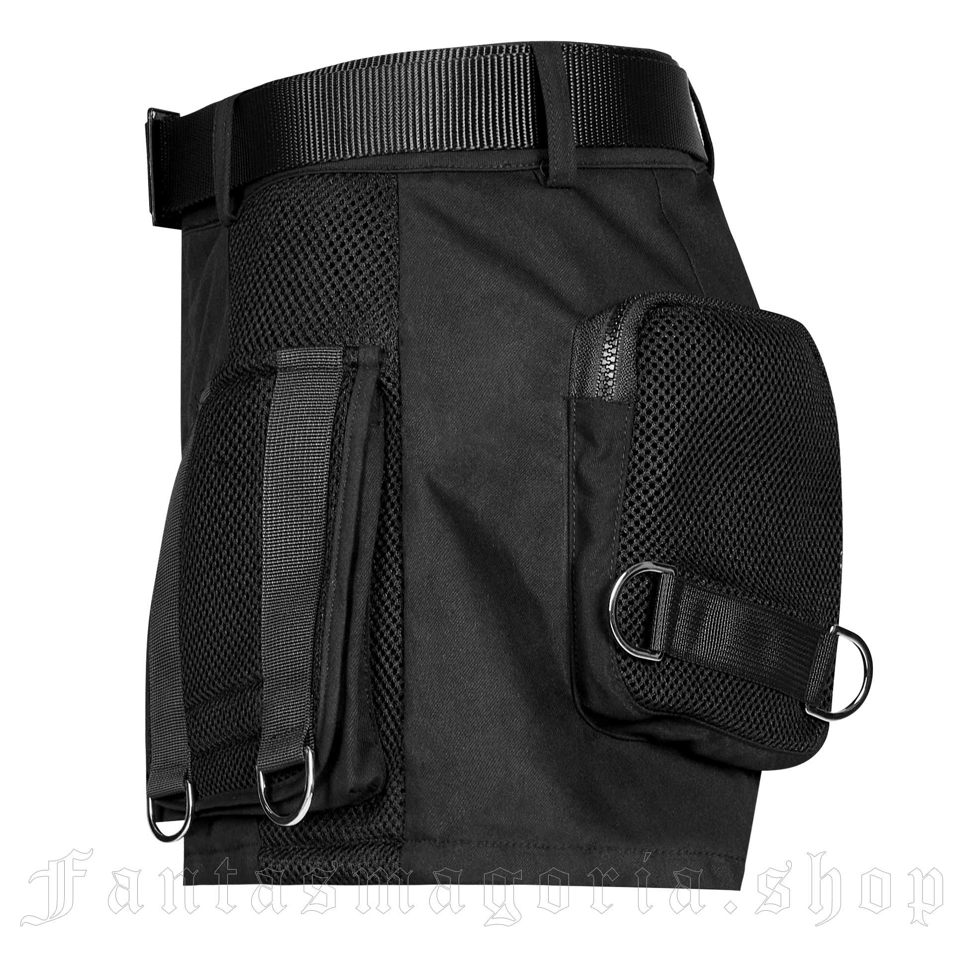 Punk Rave Techno Goth Shorts – Bild 3