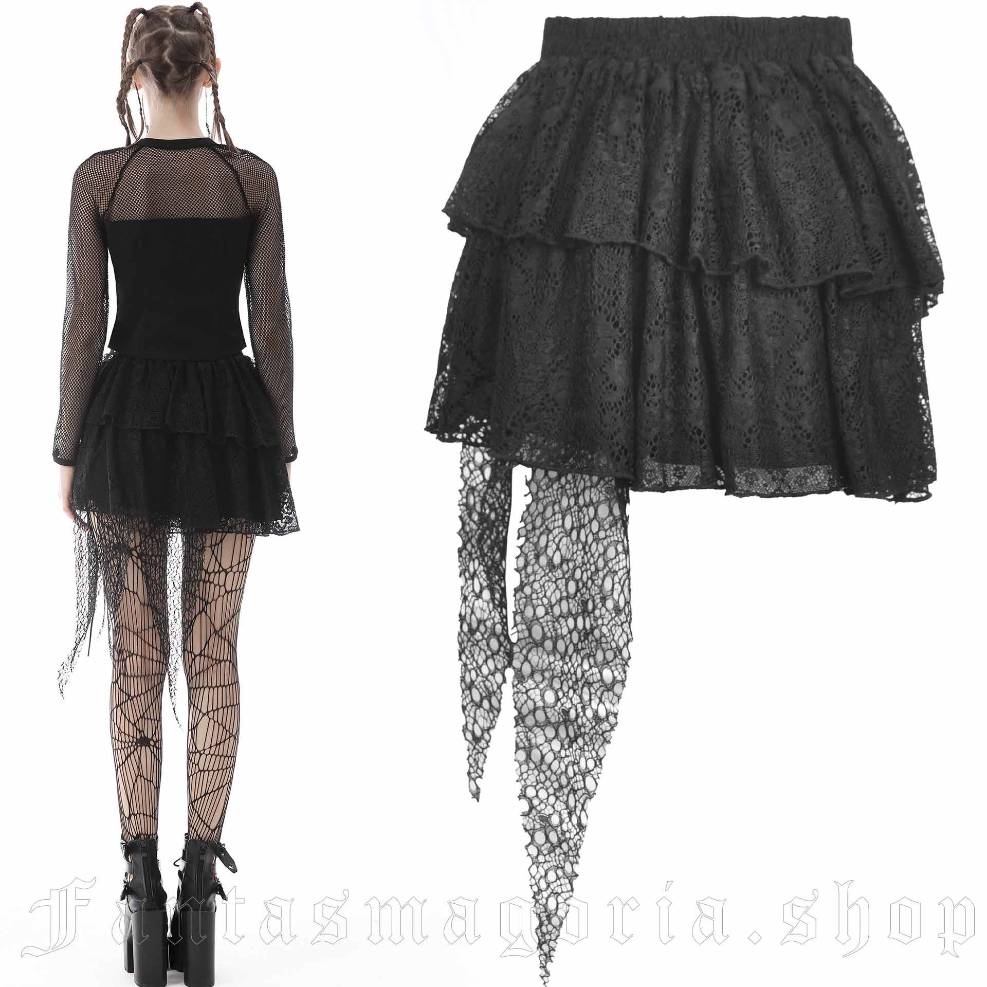 Dark In Love Drop Dead Skirt – Bild 2