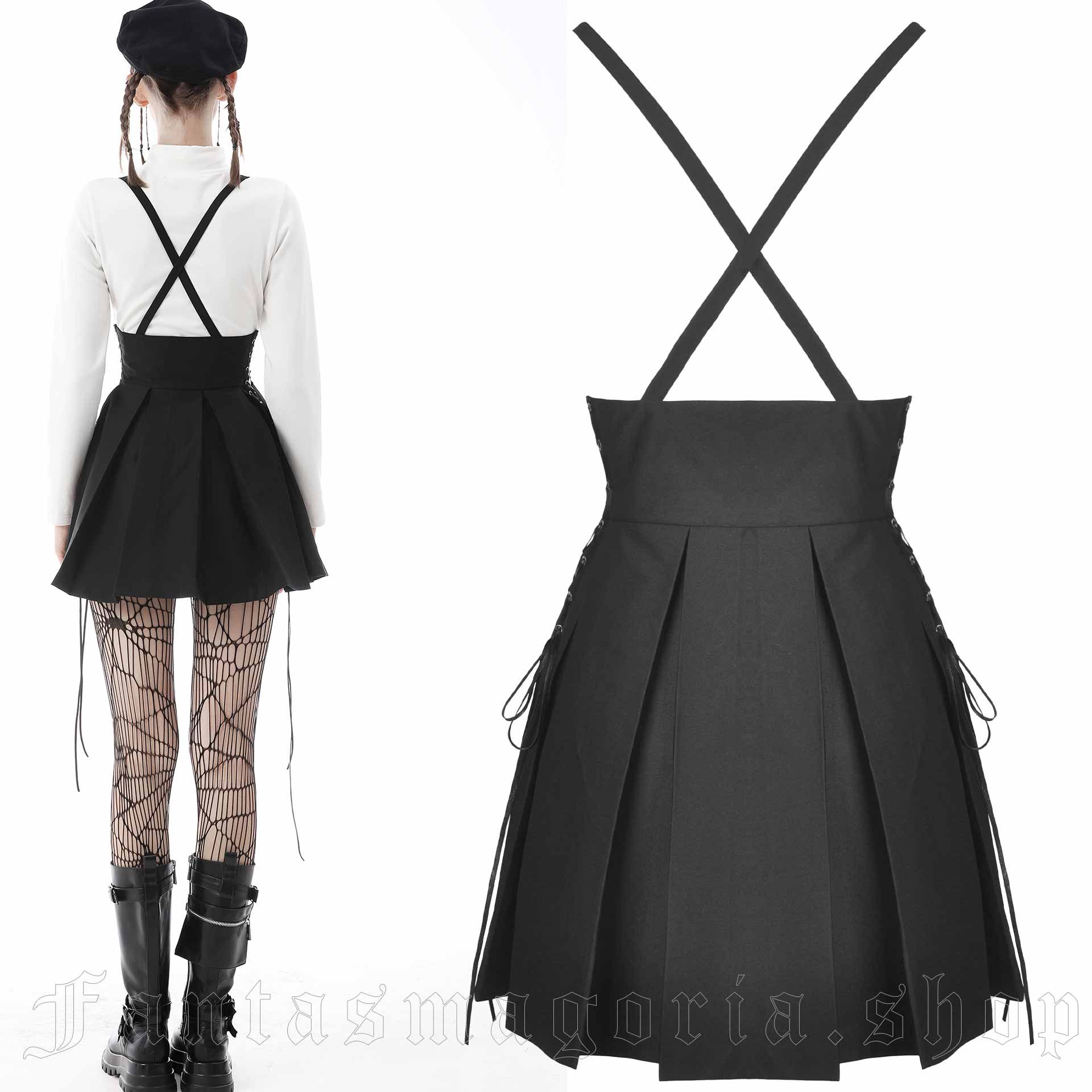 Dark In Love Nidari Pinafore Skirt – Bild 2