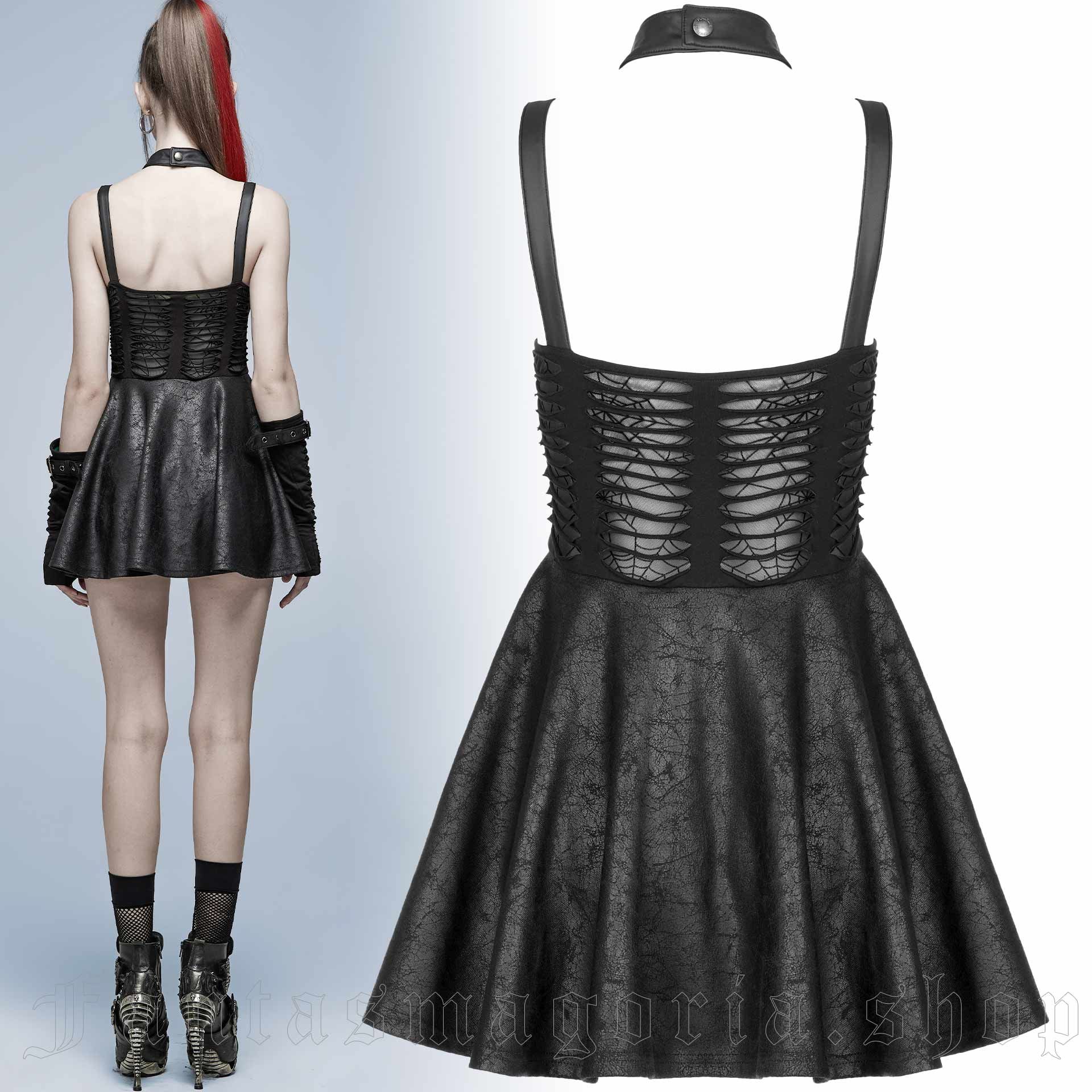 Punk Rave Black Widow Dress – Bild 2