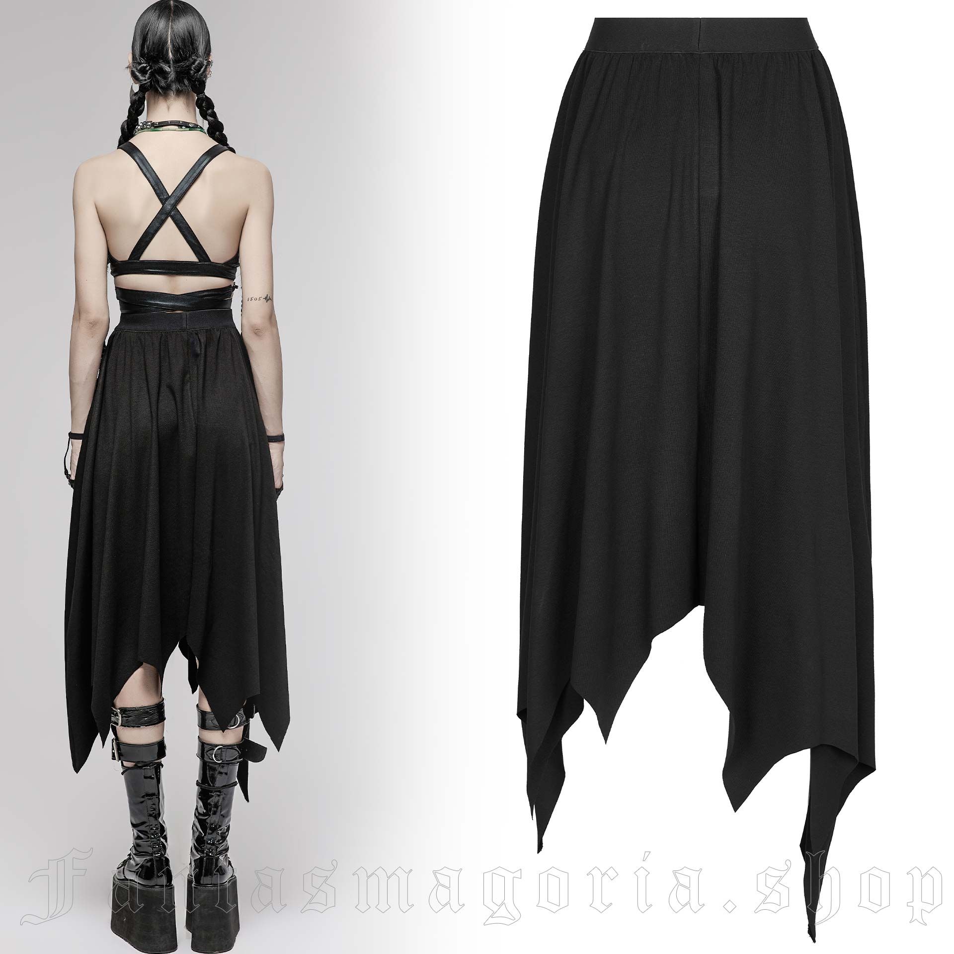 Punk Rave Mortuary Skirt – Bild 2