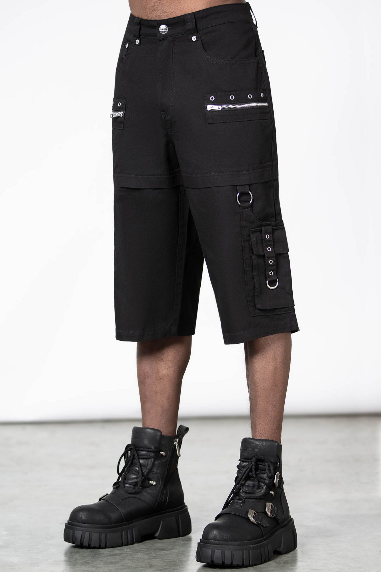 Killstar Bust Out Cargo Shorts Nyctophilia Gothic Shop Hamburg