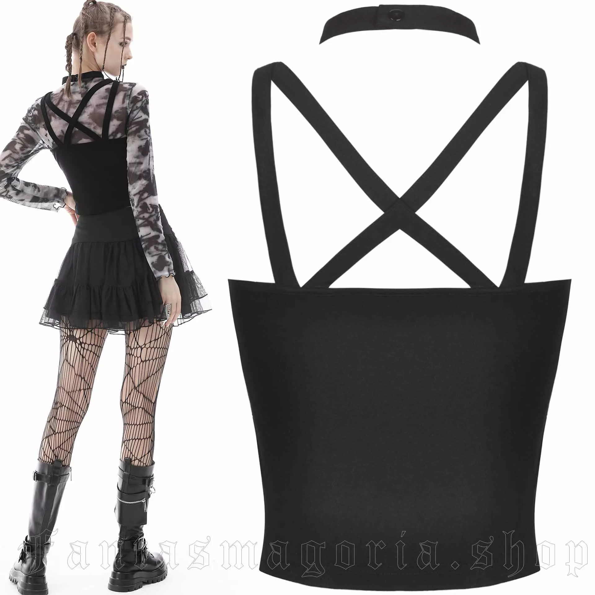 Dark In Love Captive State Top – Bild 2