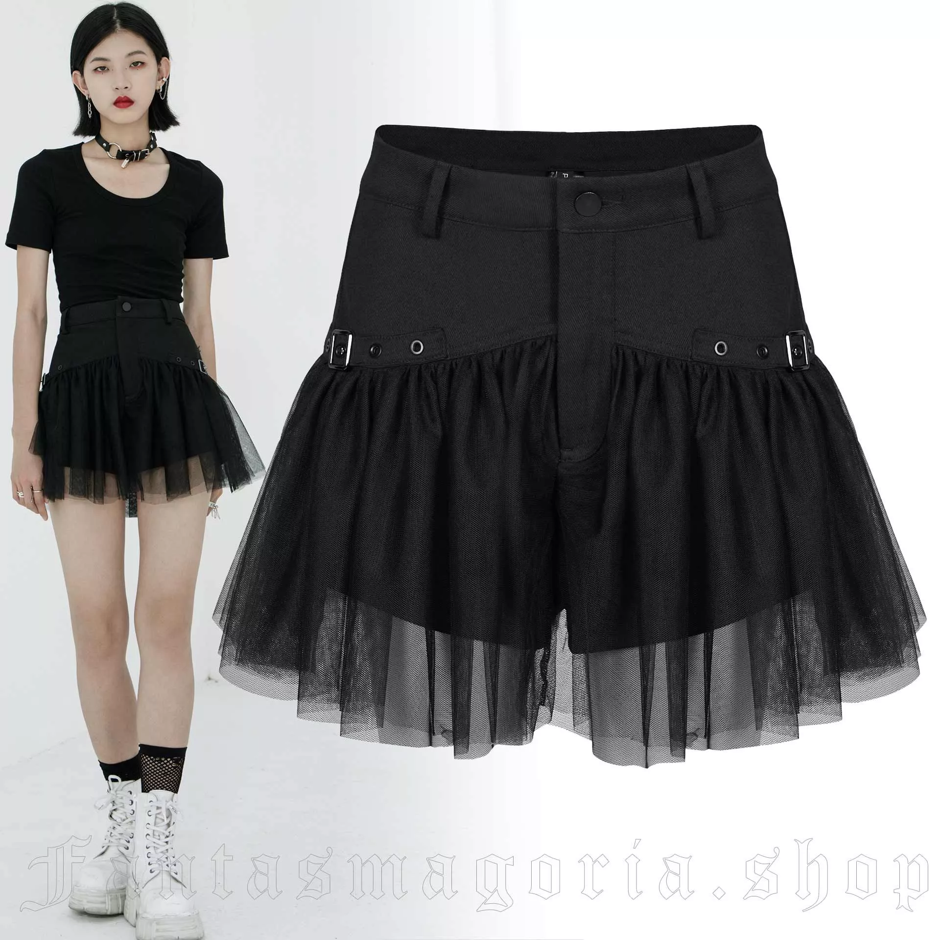 Punk Rave Kitsune Shorts