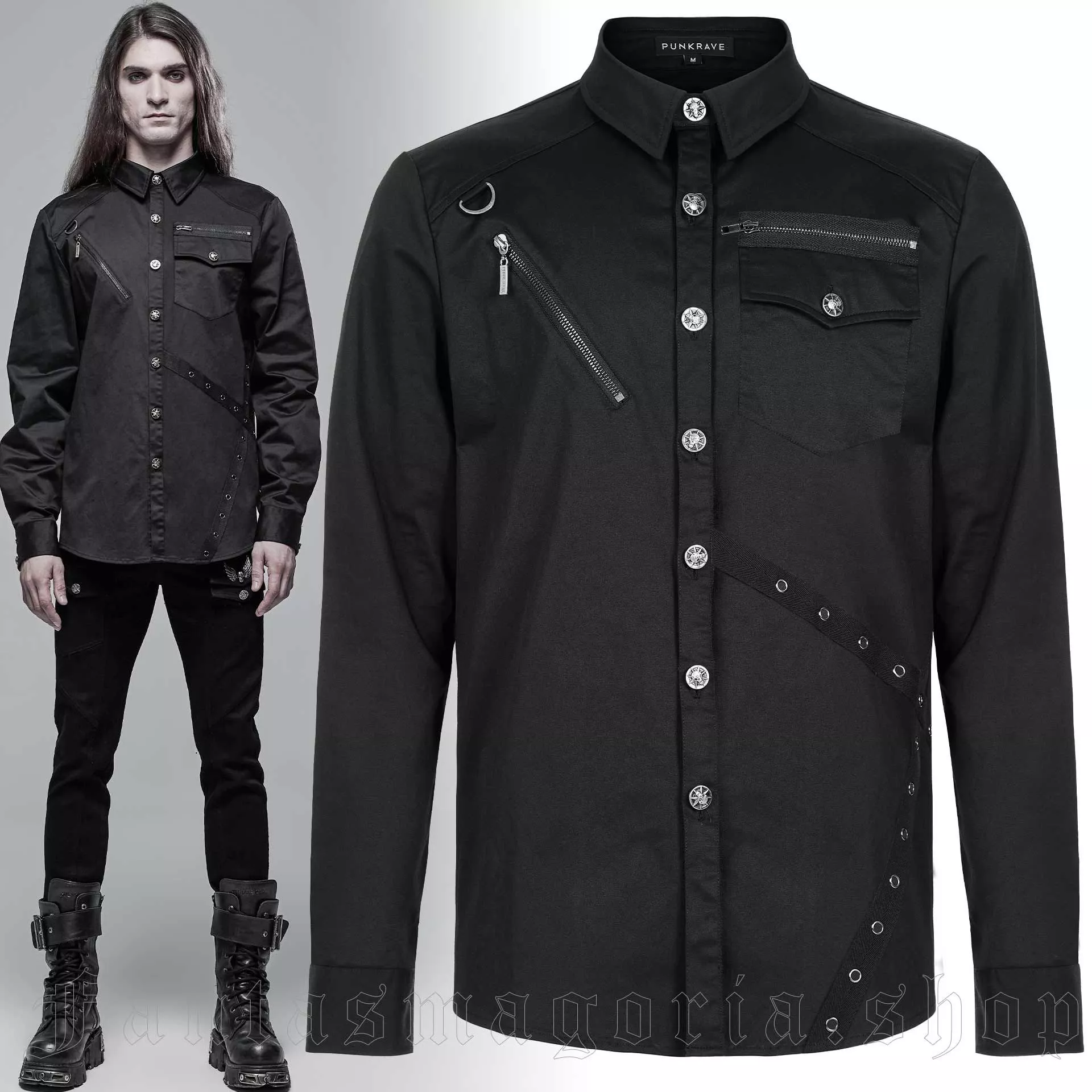 Punk Rave Rebel Heart Shirt